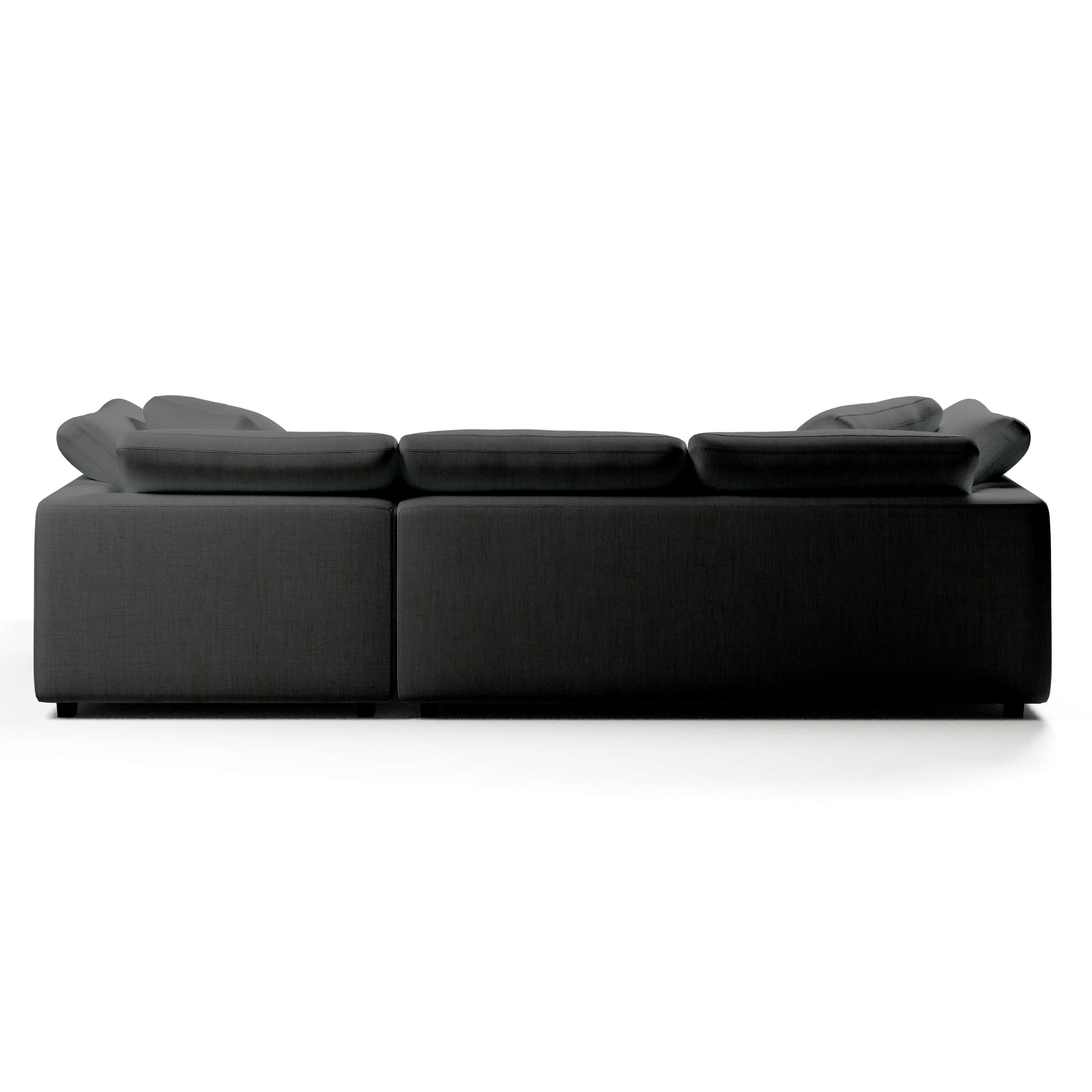 Comfy Modular Sofa - 3-Seater Right-Arm Chaise Bench-Seat