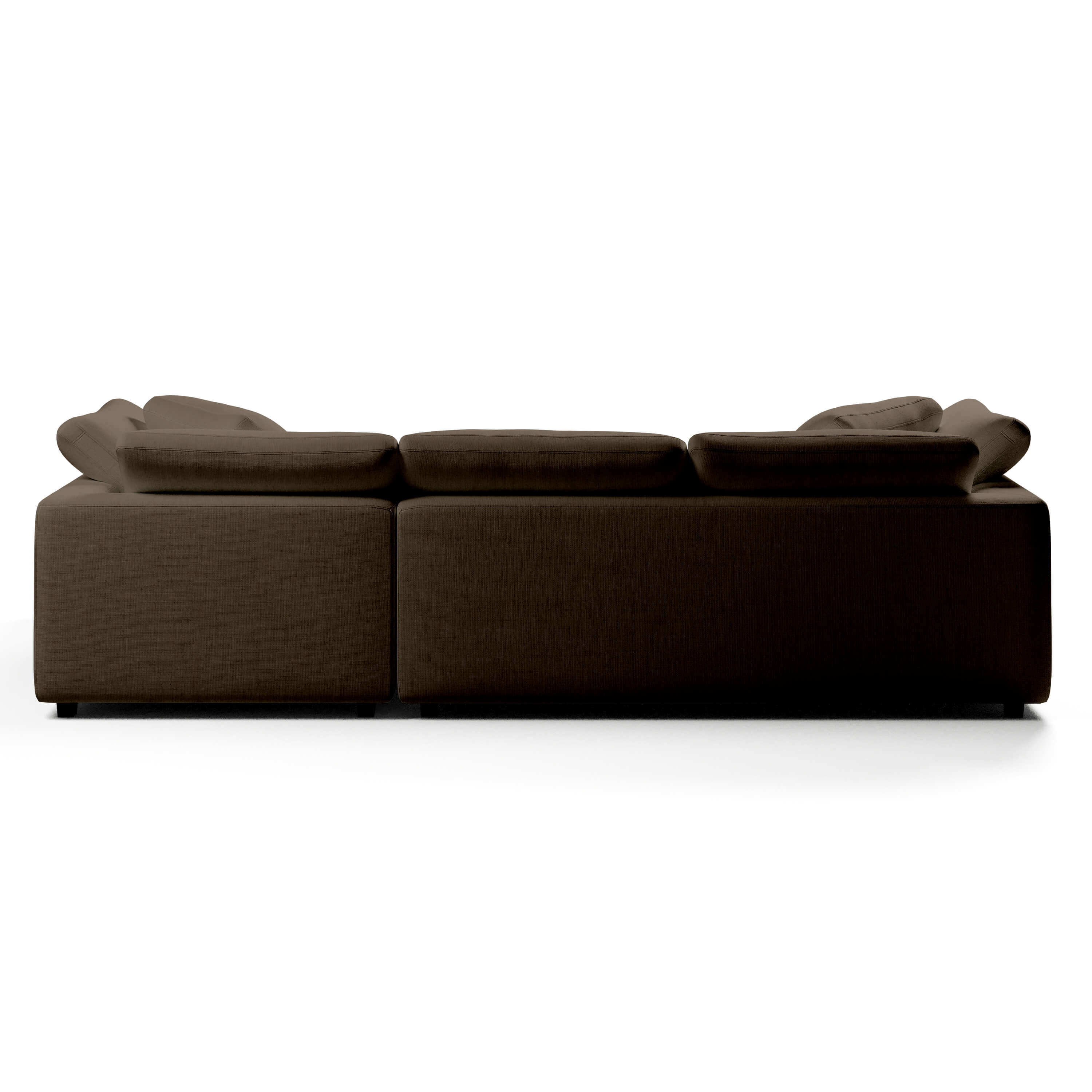 Comfy Modular Sofa - 3-Seater Right-Arm Chaise Bench-Seat