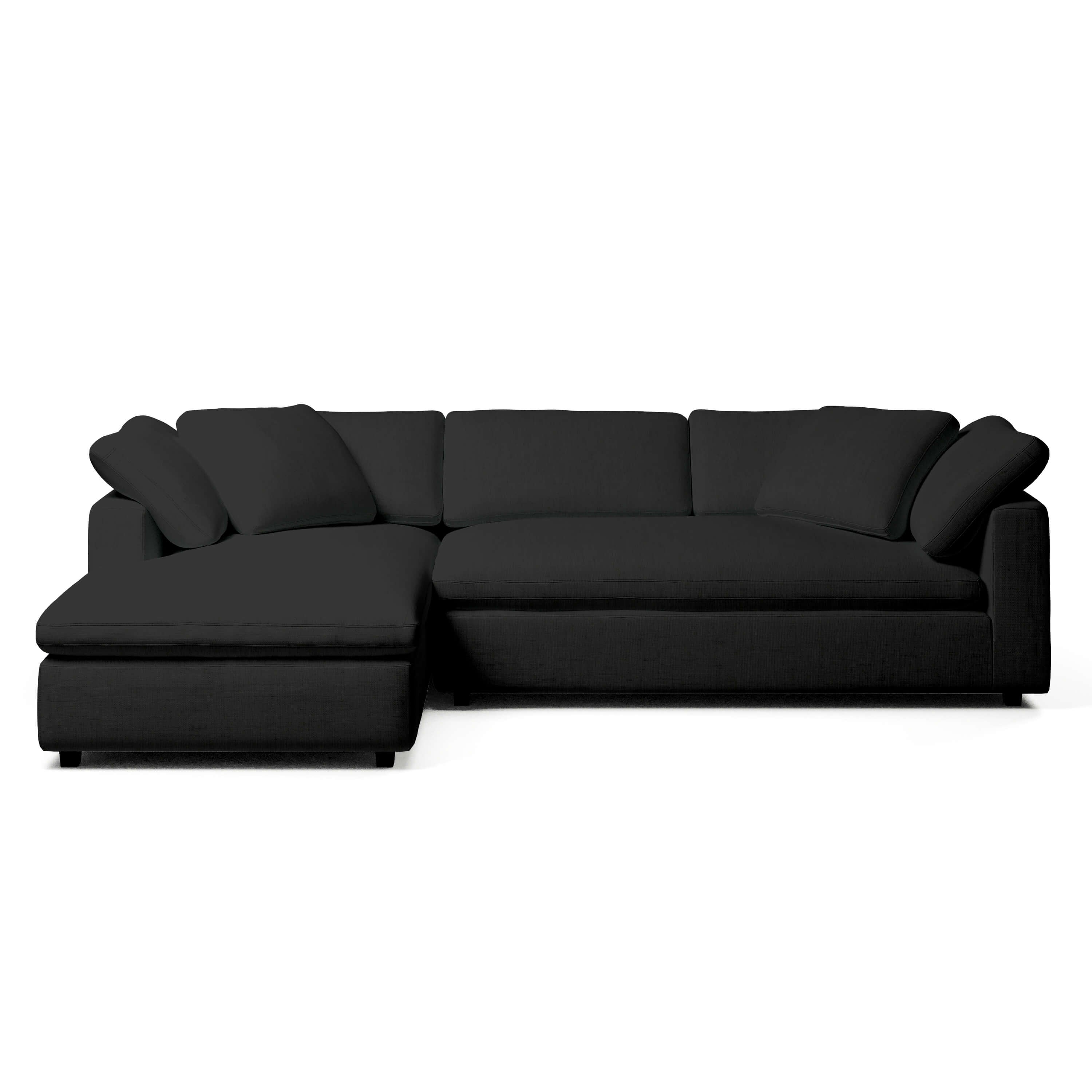 Comfy Modular Sofa - 3-Seater Left-Arm Chaise Bench-Seat