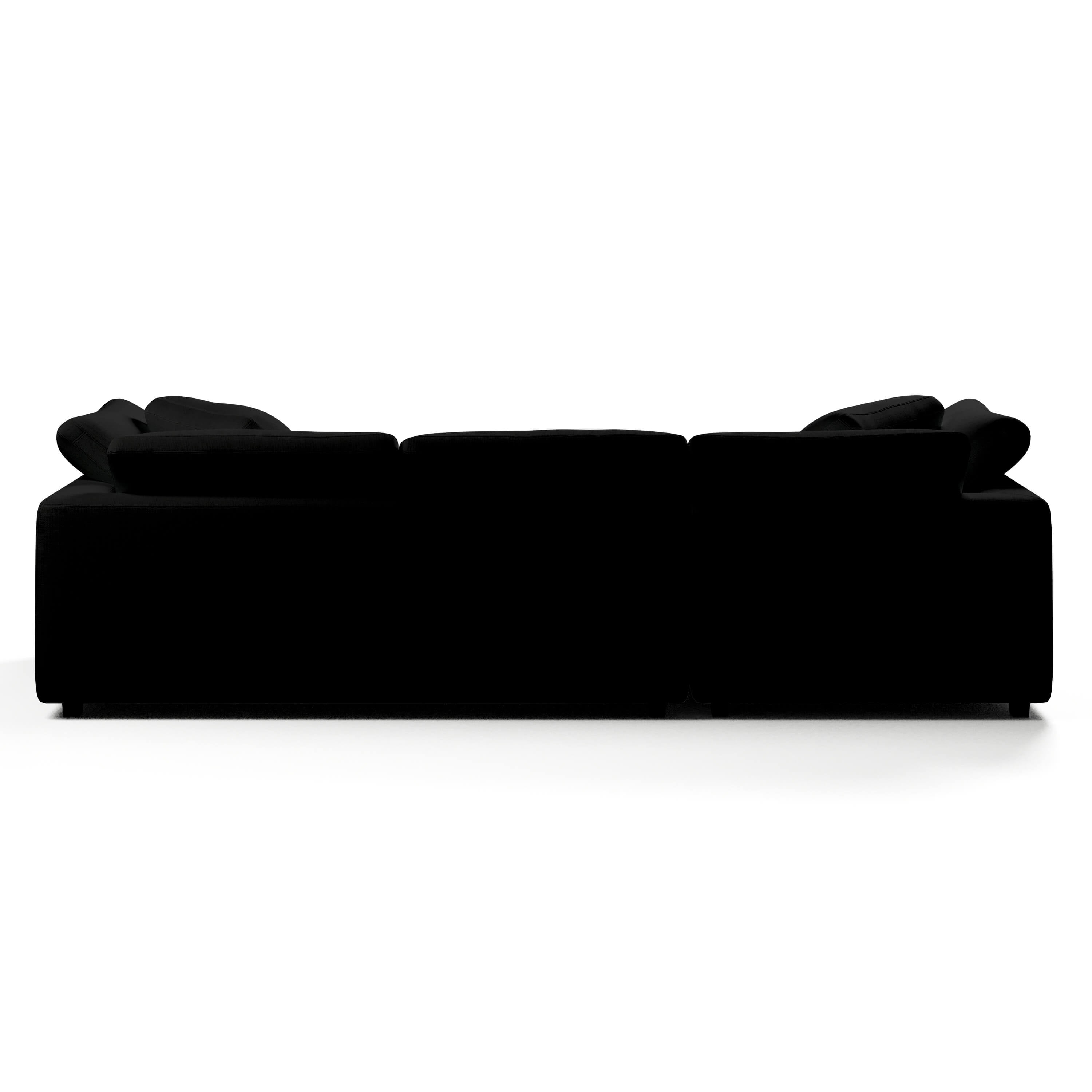 Comfy Modular Sofa - 3-Seater Left-Arm Chaise Bench-Seat