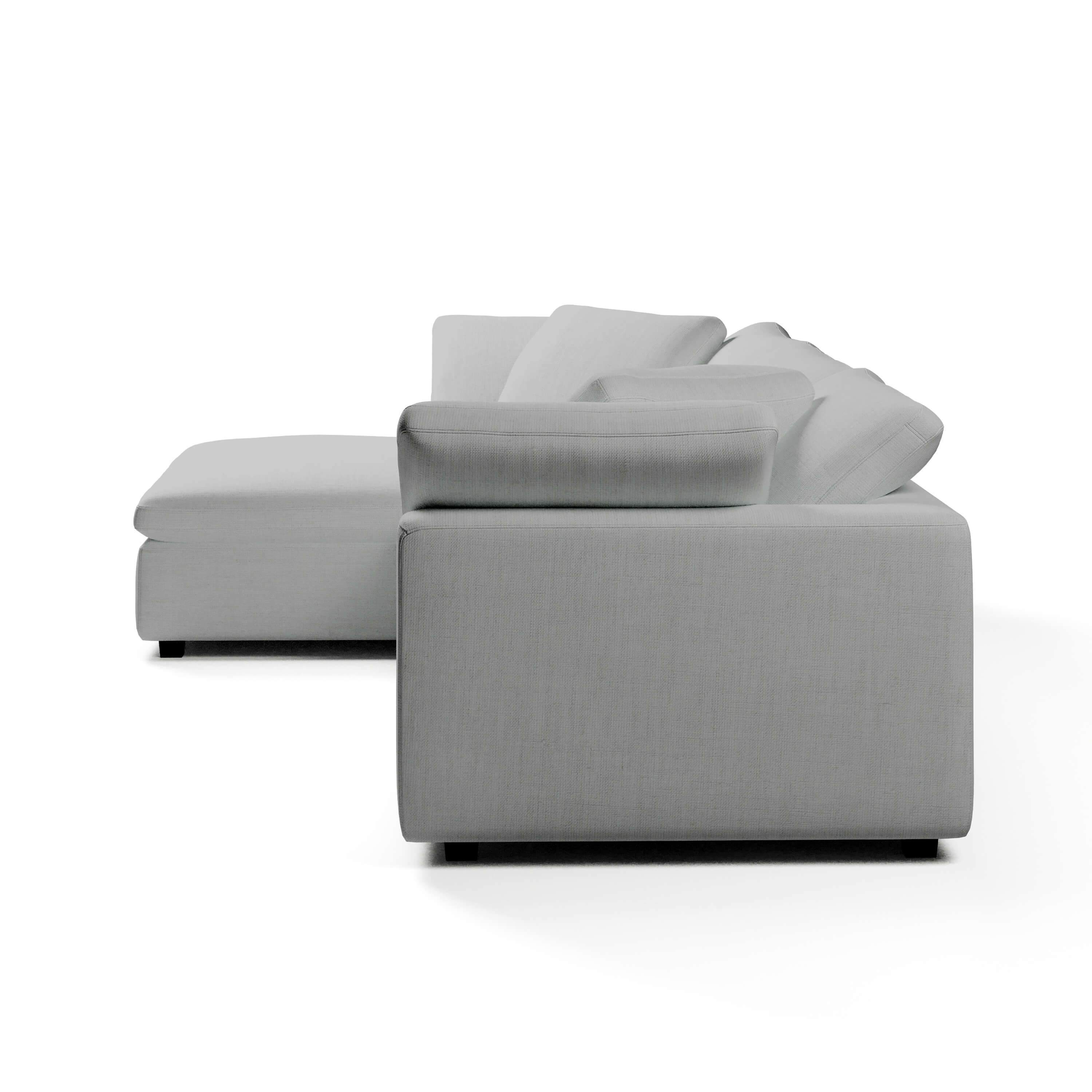 3 Seater Sofa with Chaise | Left-Arm Chaise Bench | Couch Haus