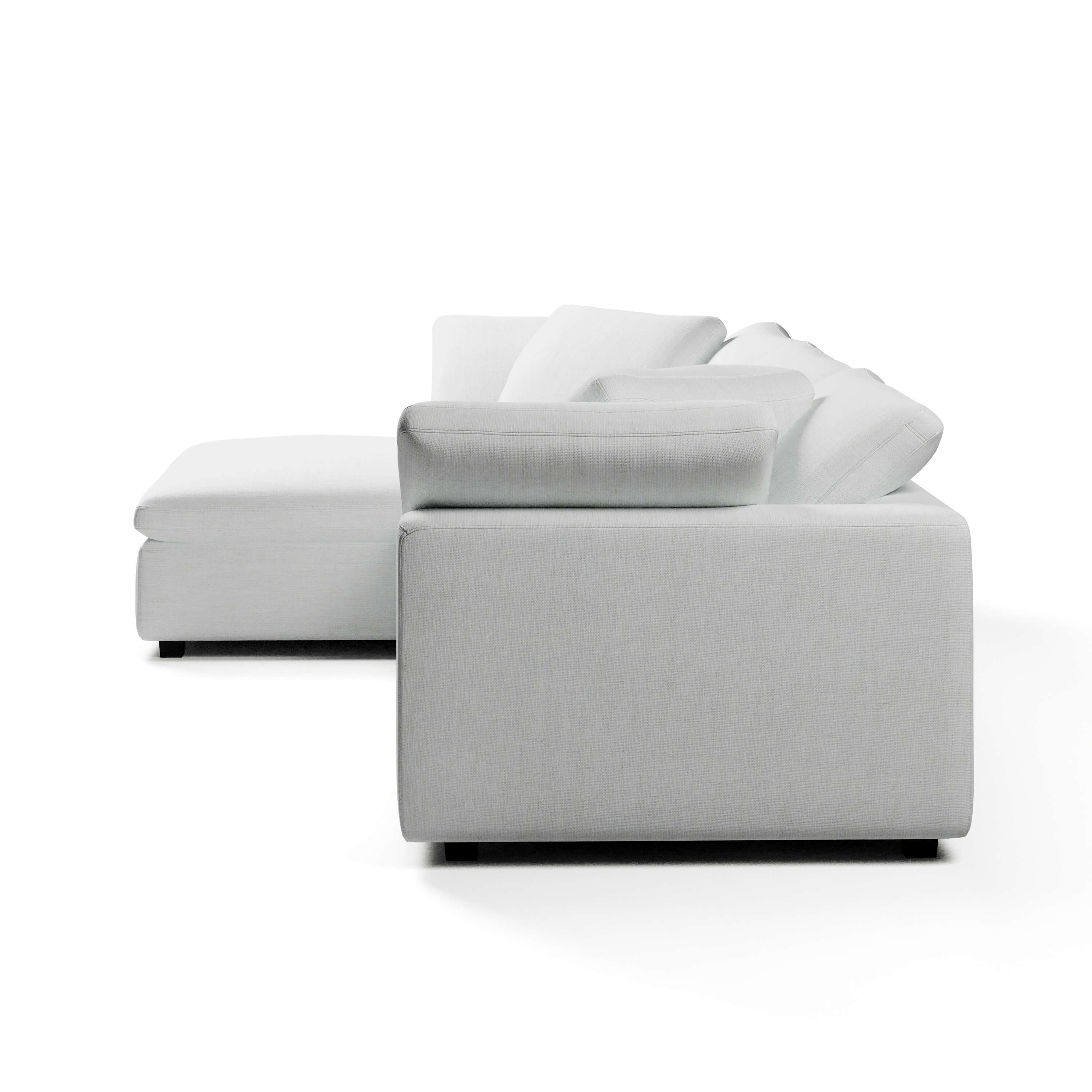 3 Seater Sofa with Chaise | Left-Arm Chaise Bench | Couch Haus