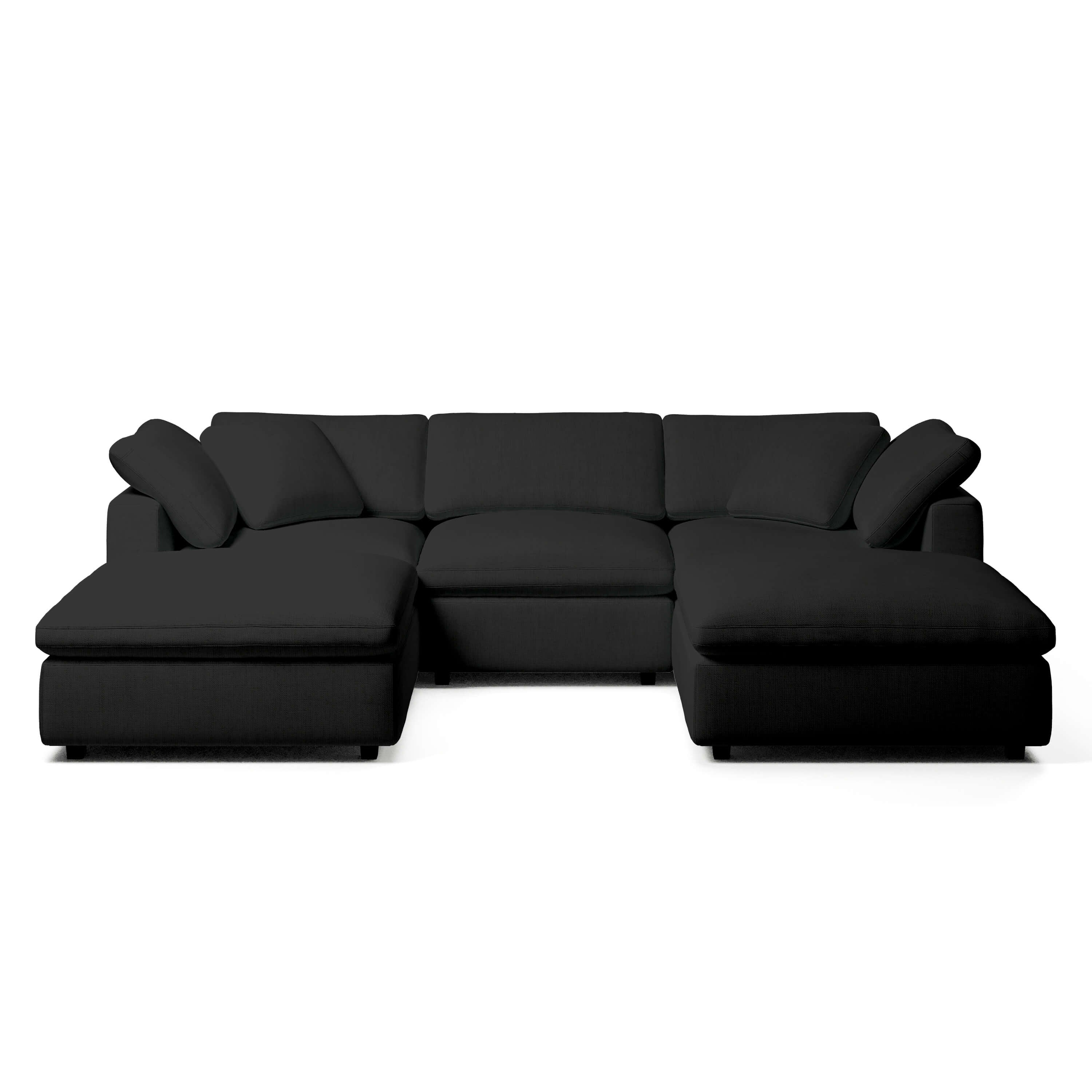 Comfy Modular Sofa - 3-Seater U-Sectional