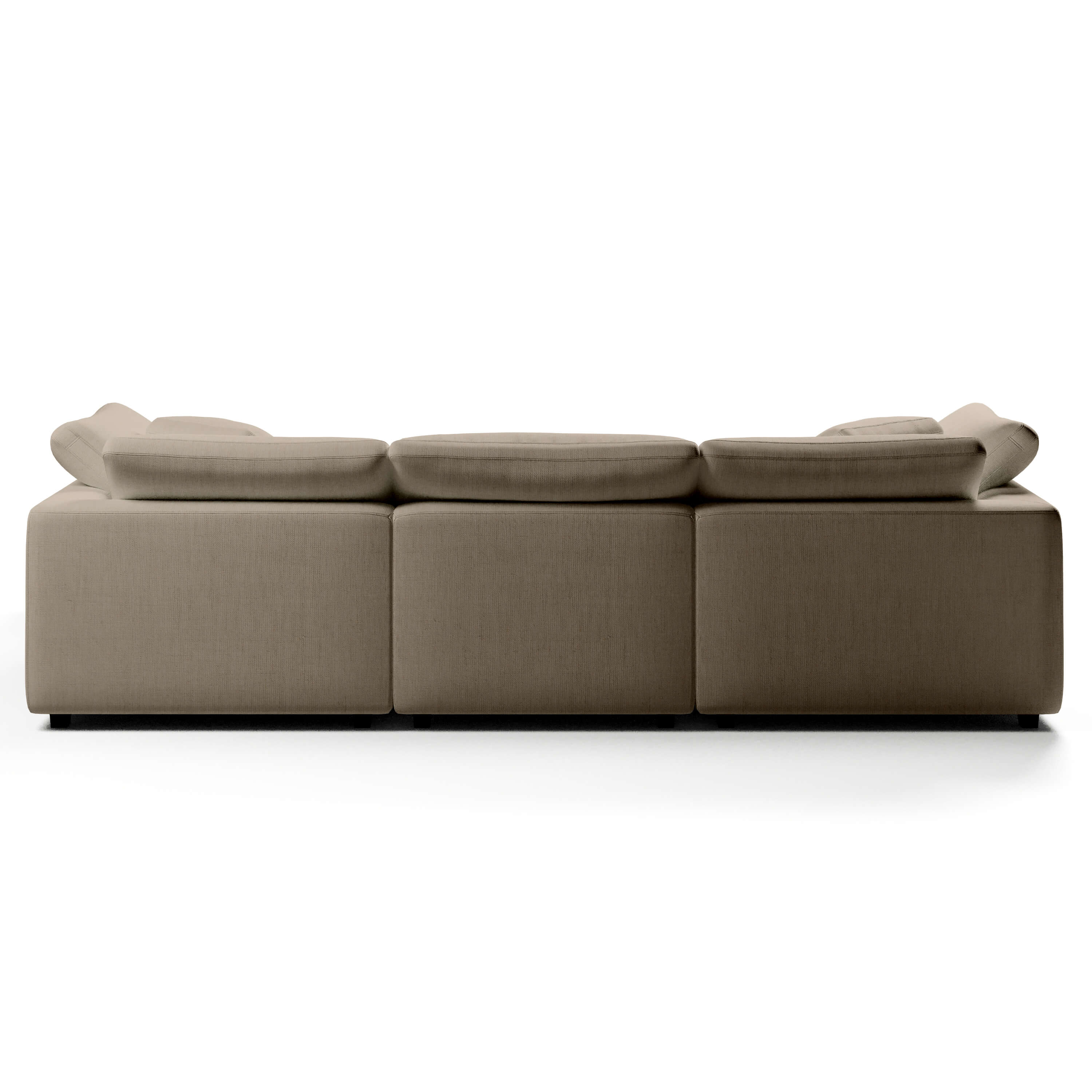 Comfy Modular Sofa - 3-Seater U-Sectional