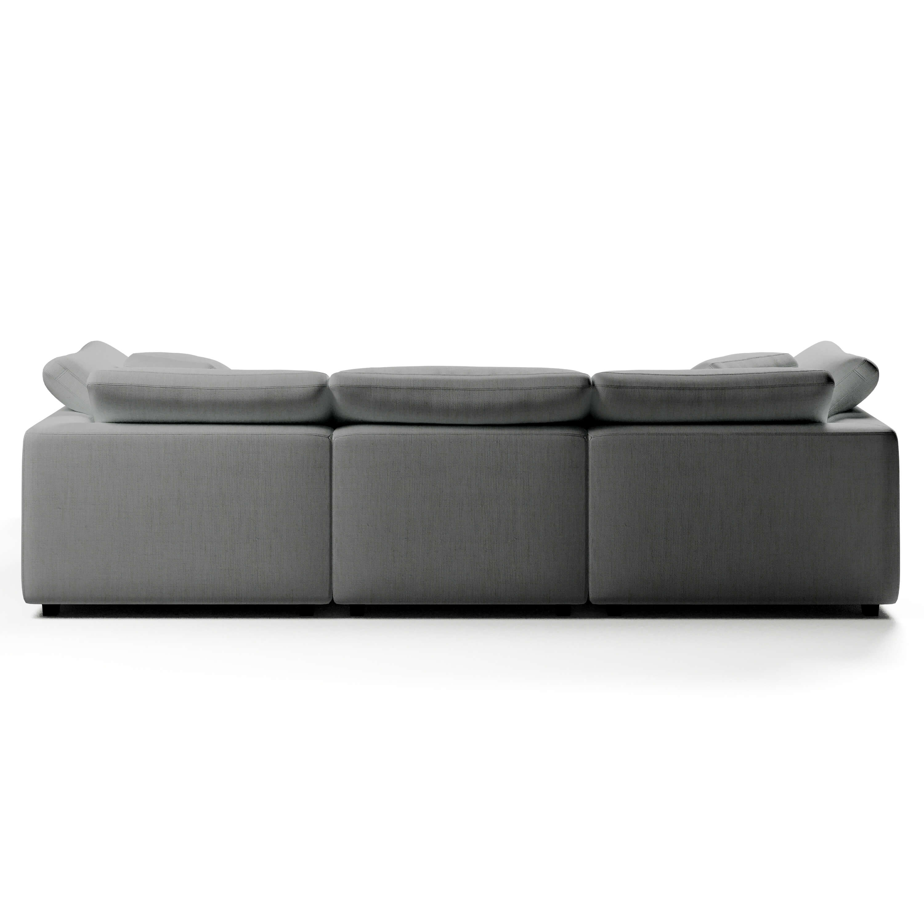 Comfy Modular Sofa - 3-Seater U-Sectional