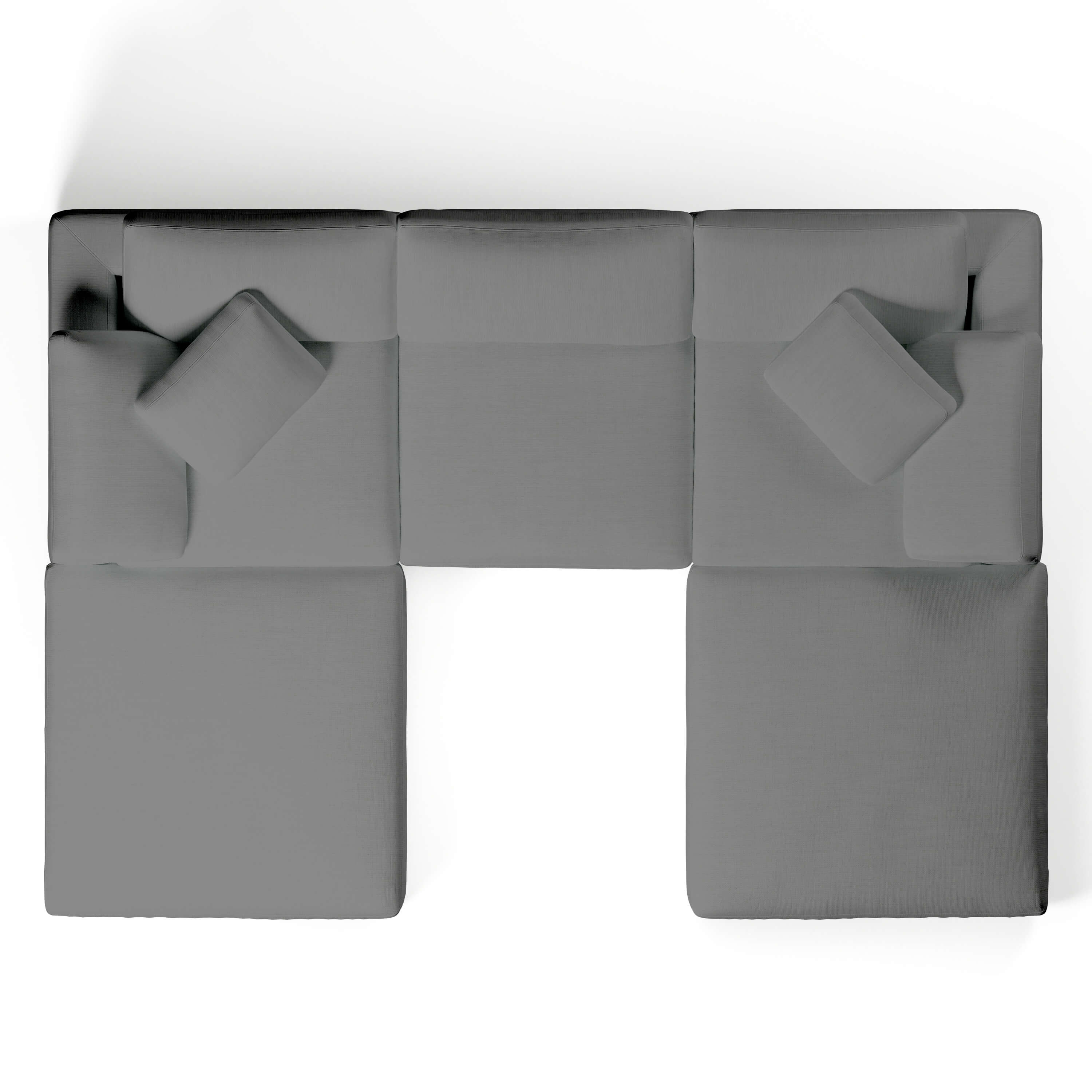 Modular Sofa Sectional | 3 Seater U Sectional | Couch Haus