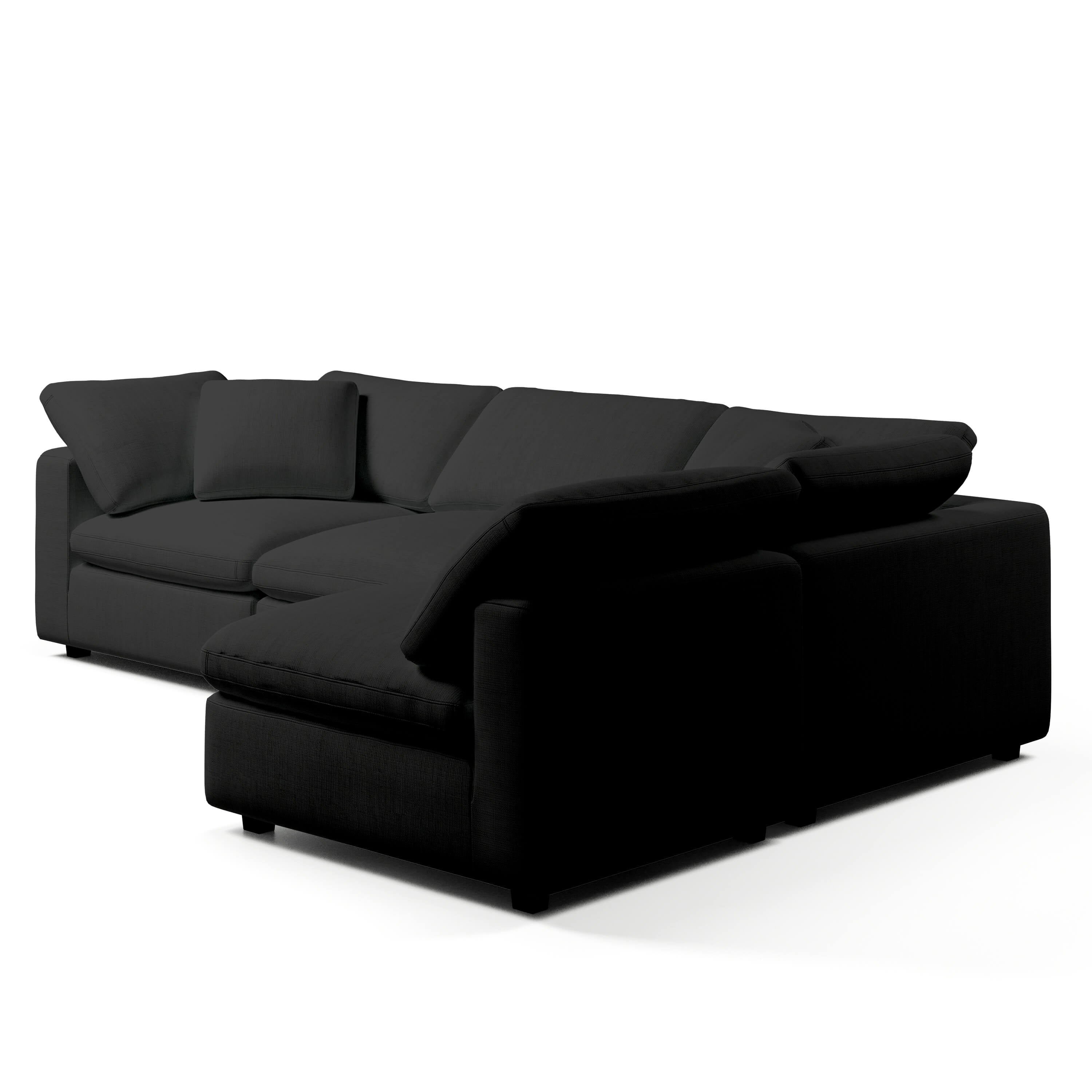 Comfy Modular Sofa - 4-Seater L-Sectional