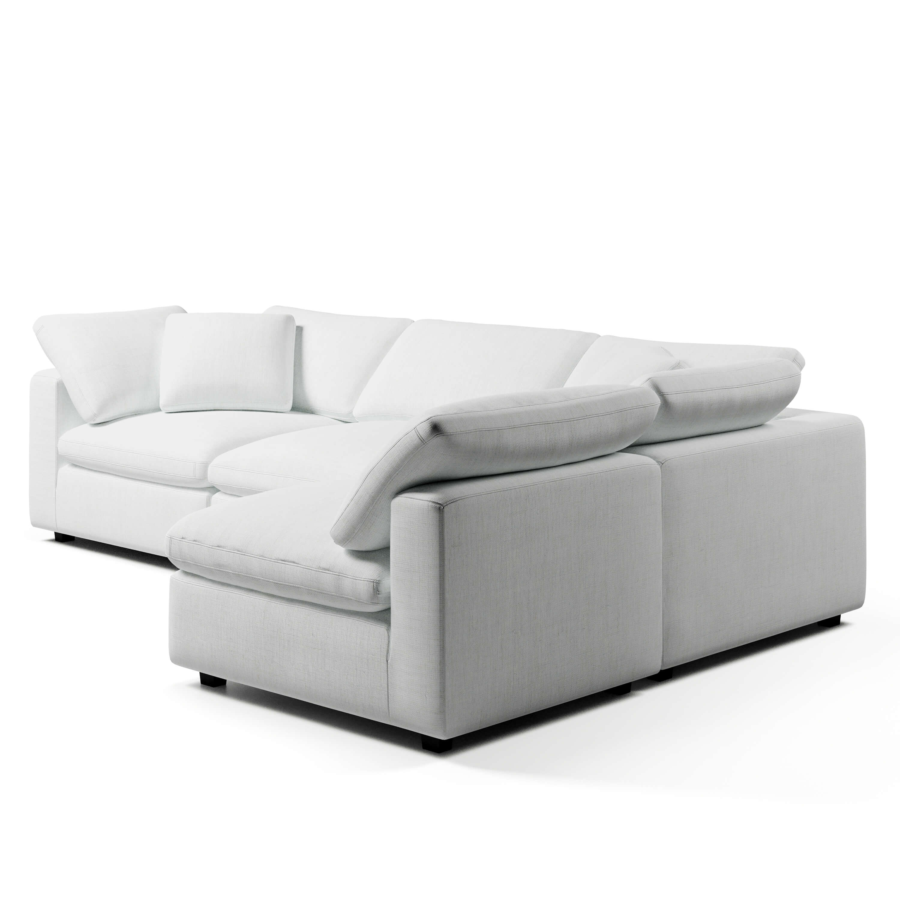 4-Seater Corner Sofa | L-Sectional Corner Sofa | Couch Haus