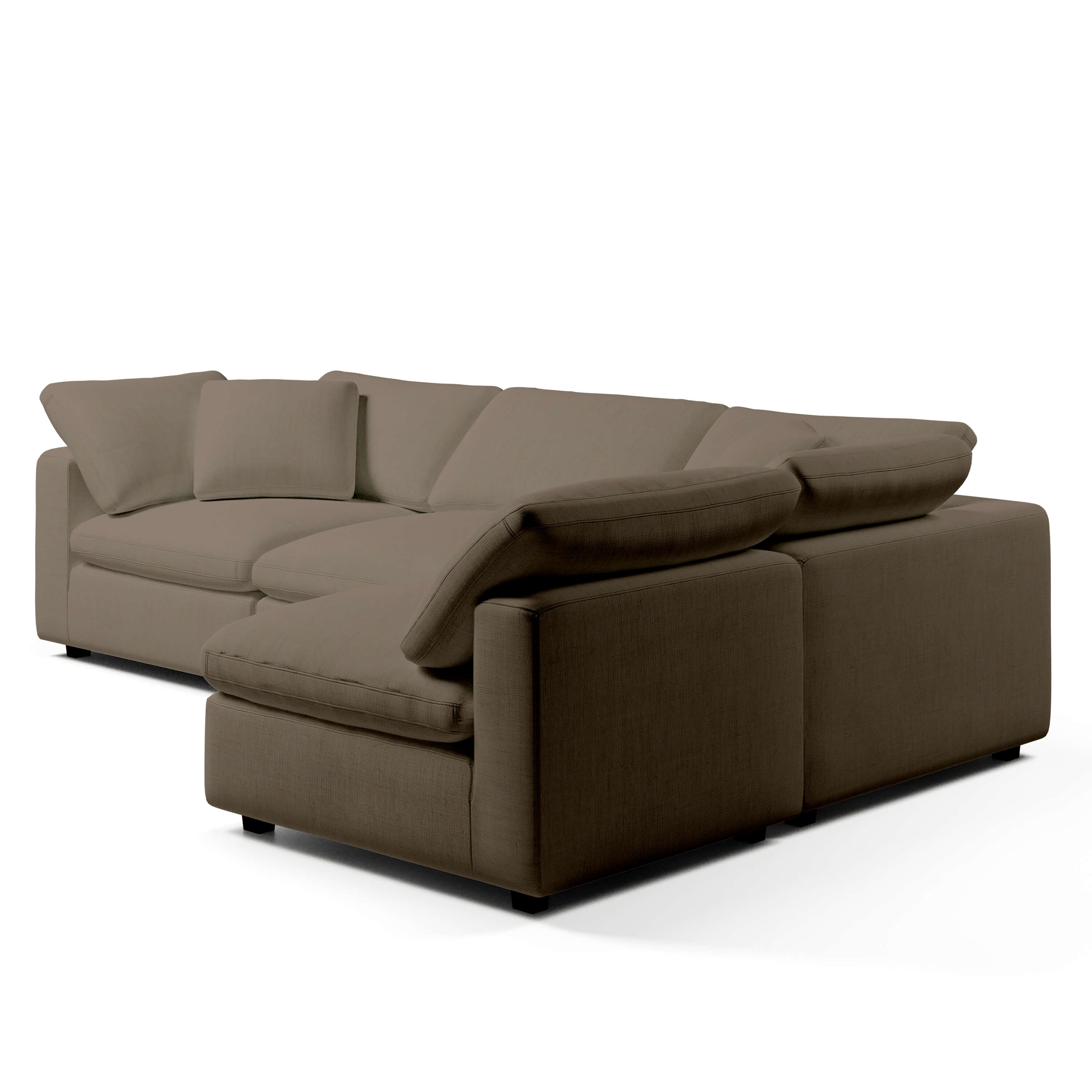 4-Seater Corner Sofa | L-Sectional Corner Sofa | Couch Haus