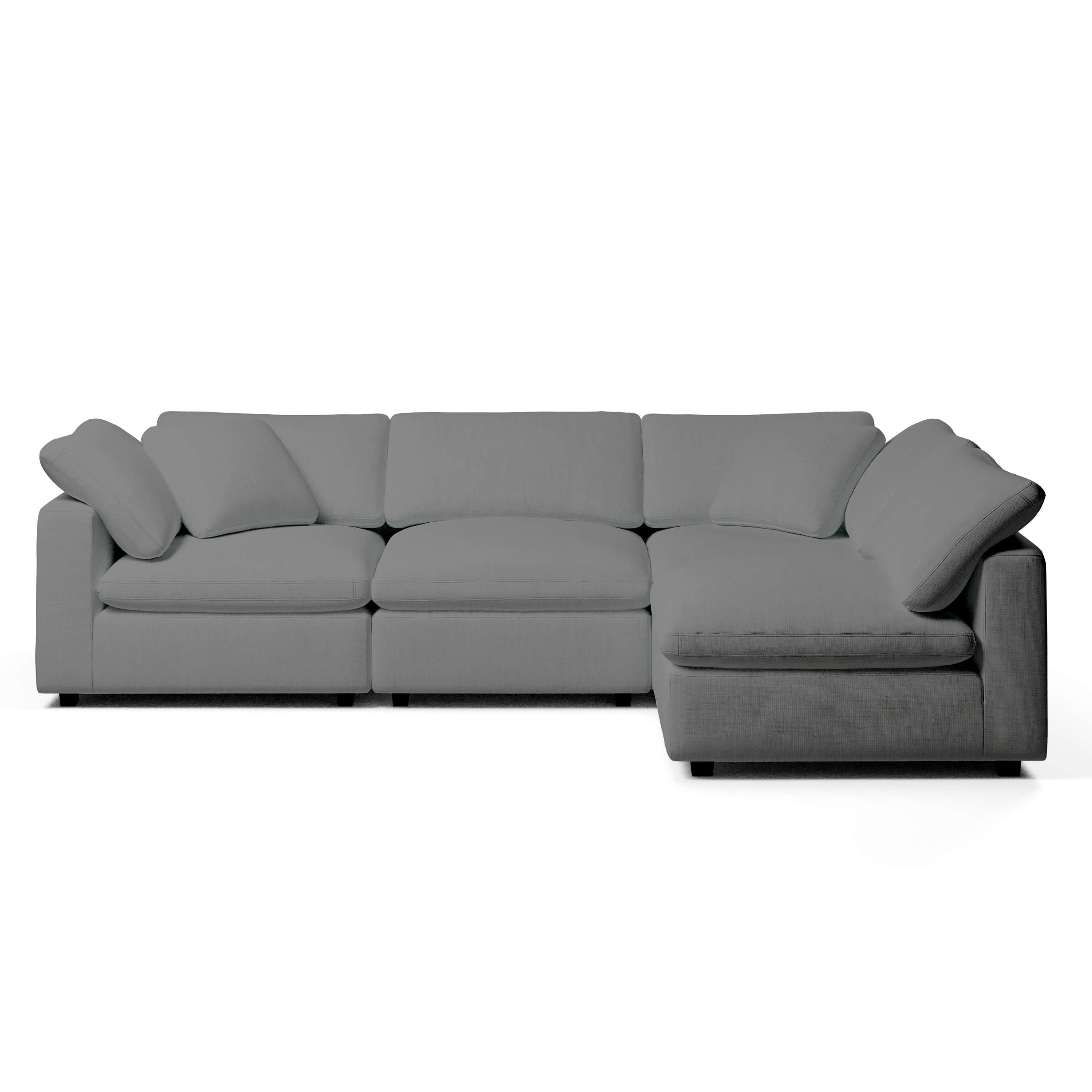 Comfy Modular Sofa - 4-Seater L-Sectional