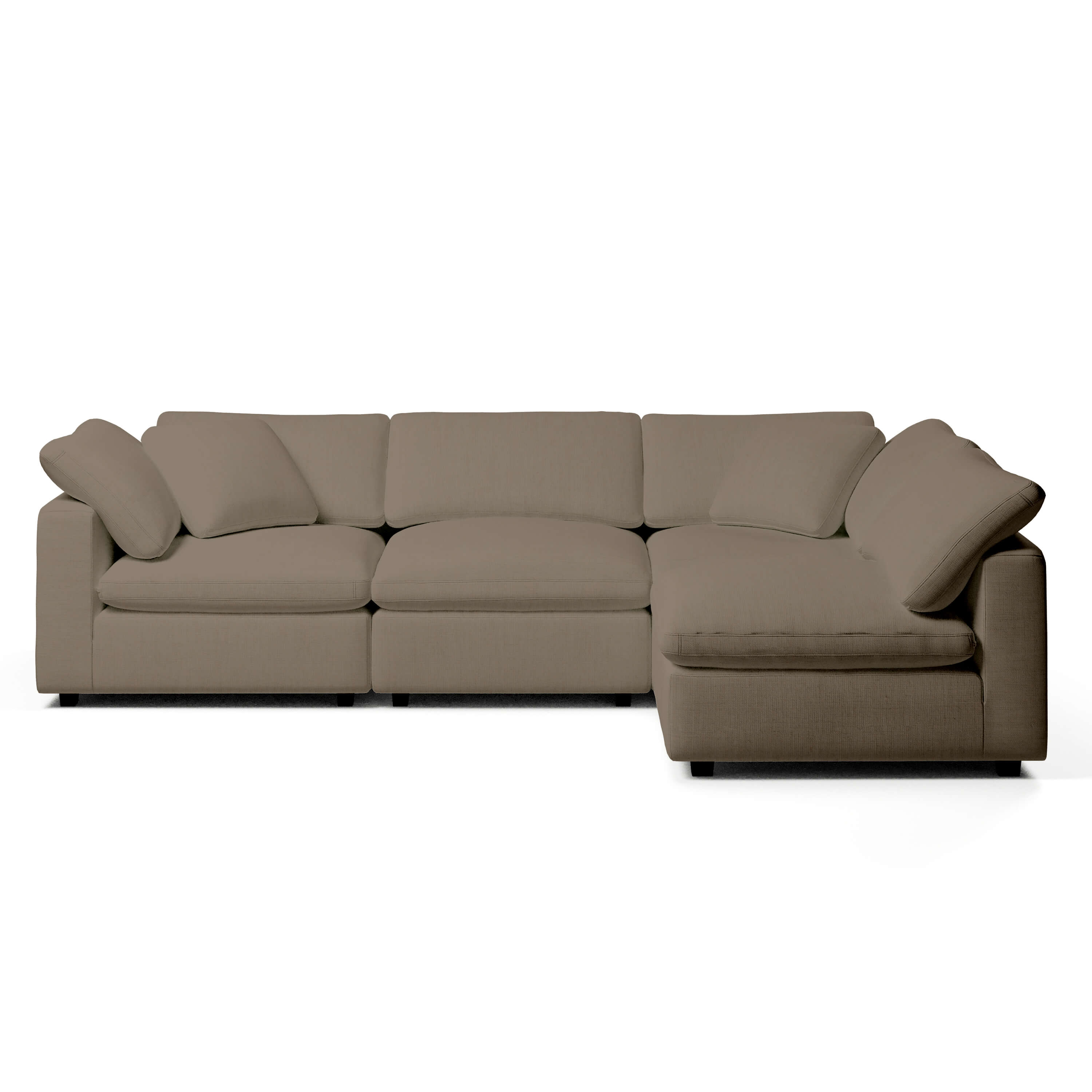 4-Seater Corner Sofa | L-Sectional Corner Sofa | Couch Haus