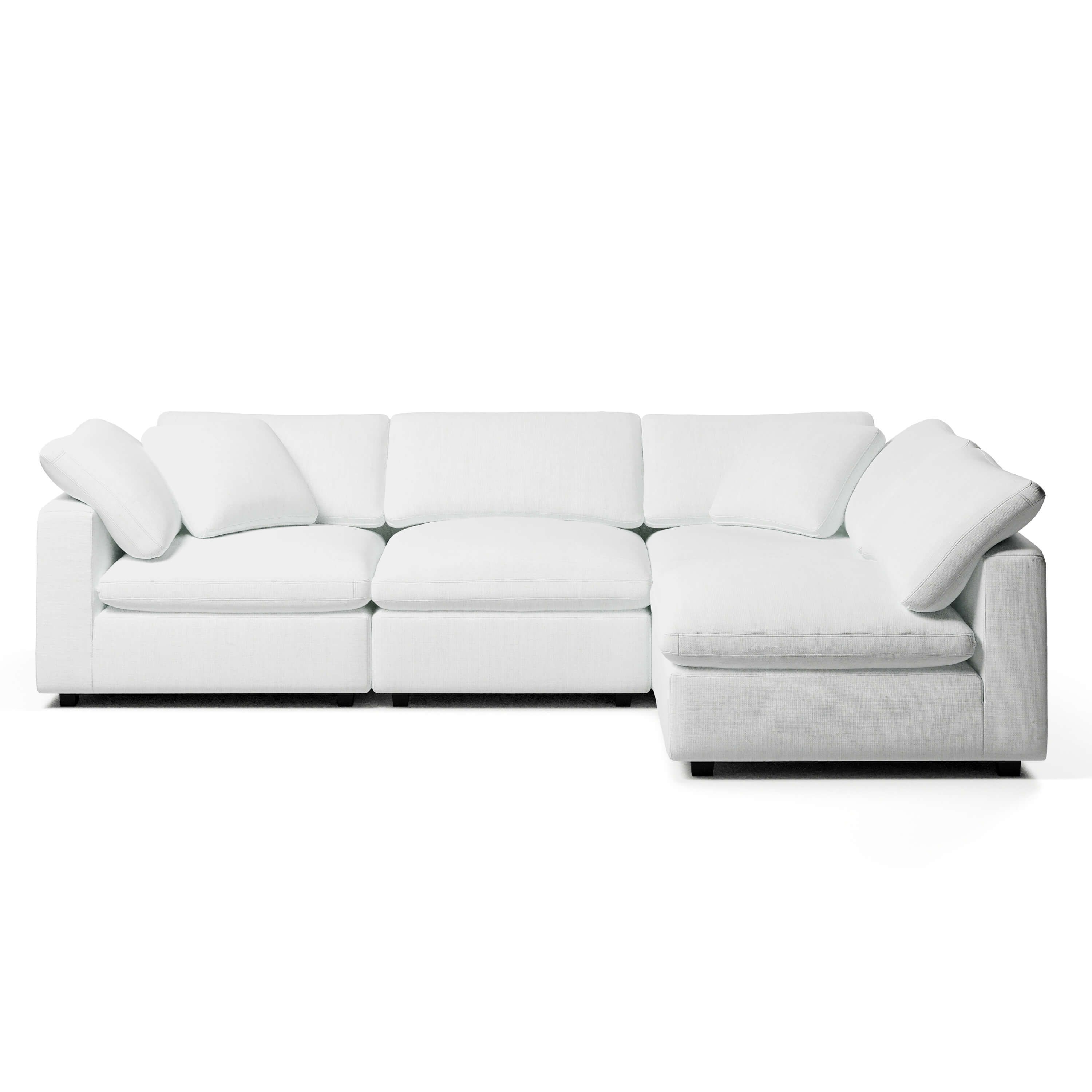 4-Seater Corner Sofa | L-Sectional Corner Sofa | Couch Haus