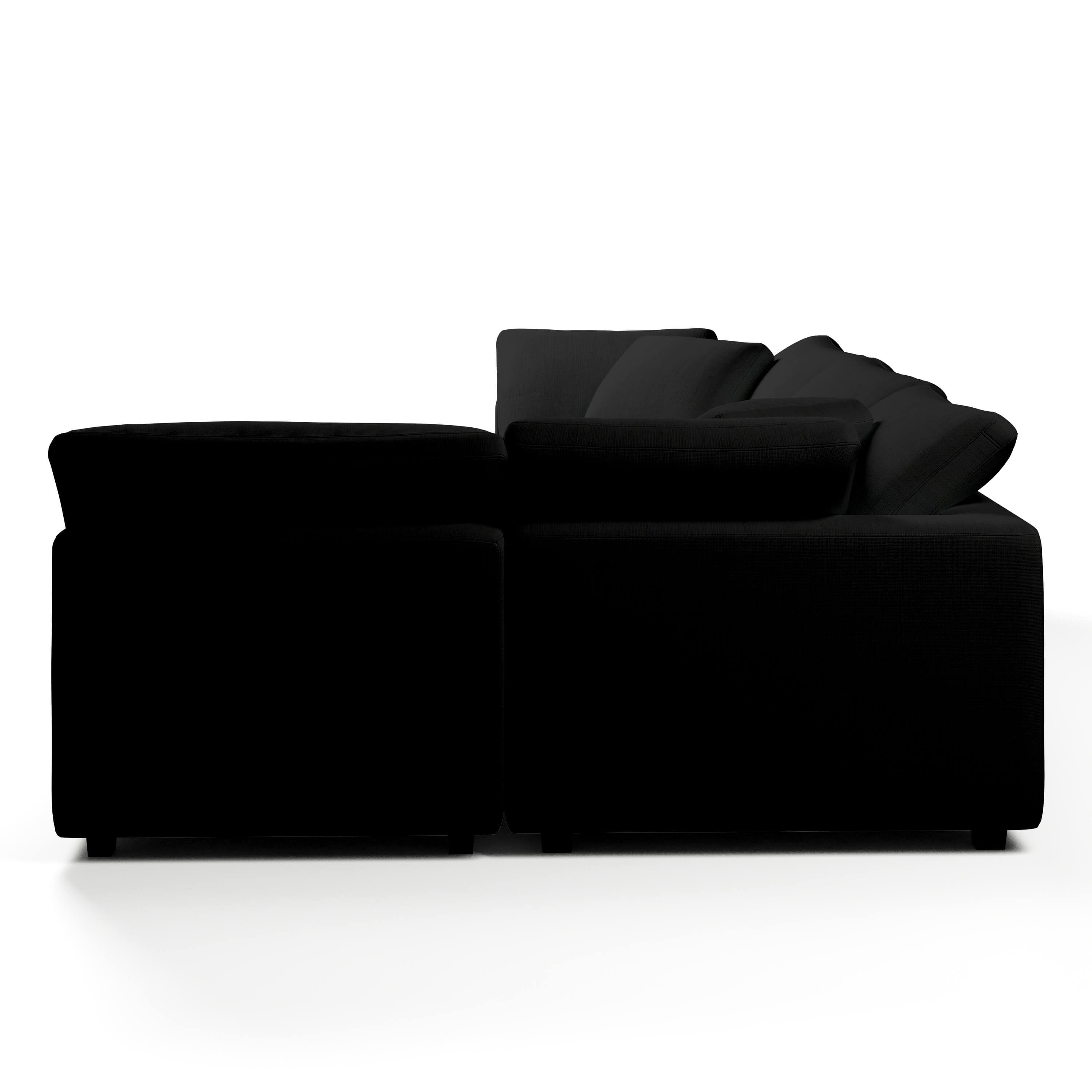 Comfy Modular Sofa - 4-Seater L-Sectional