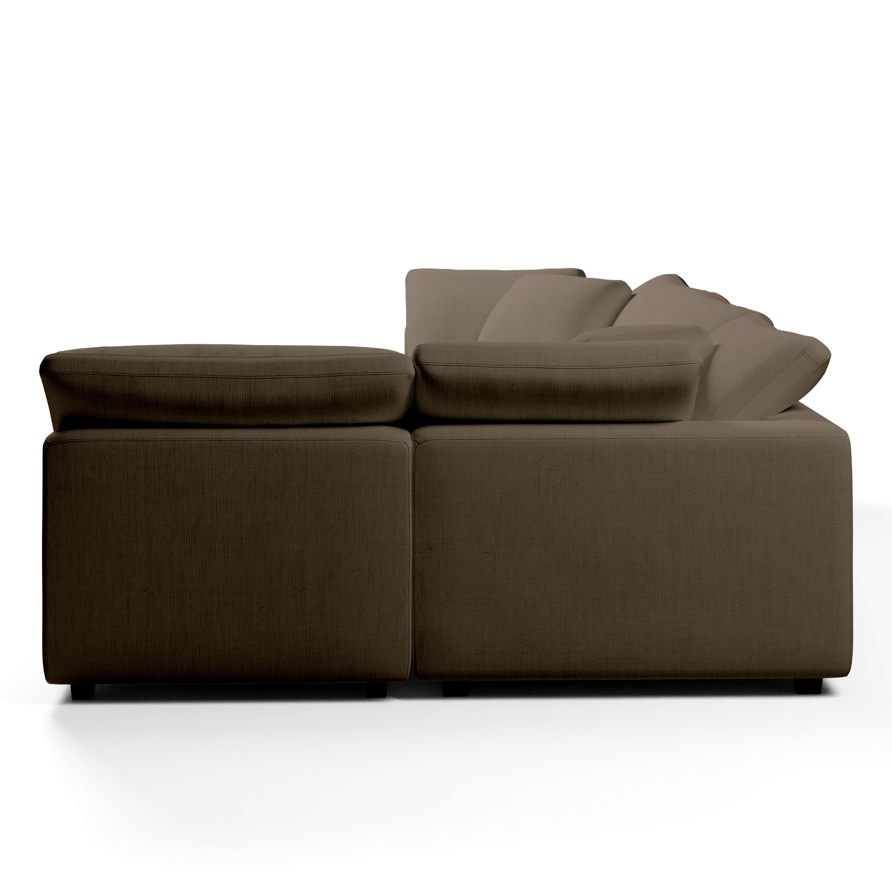 Comfy Modular Sofa - 4-Seater L-Sectional