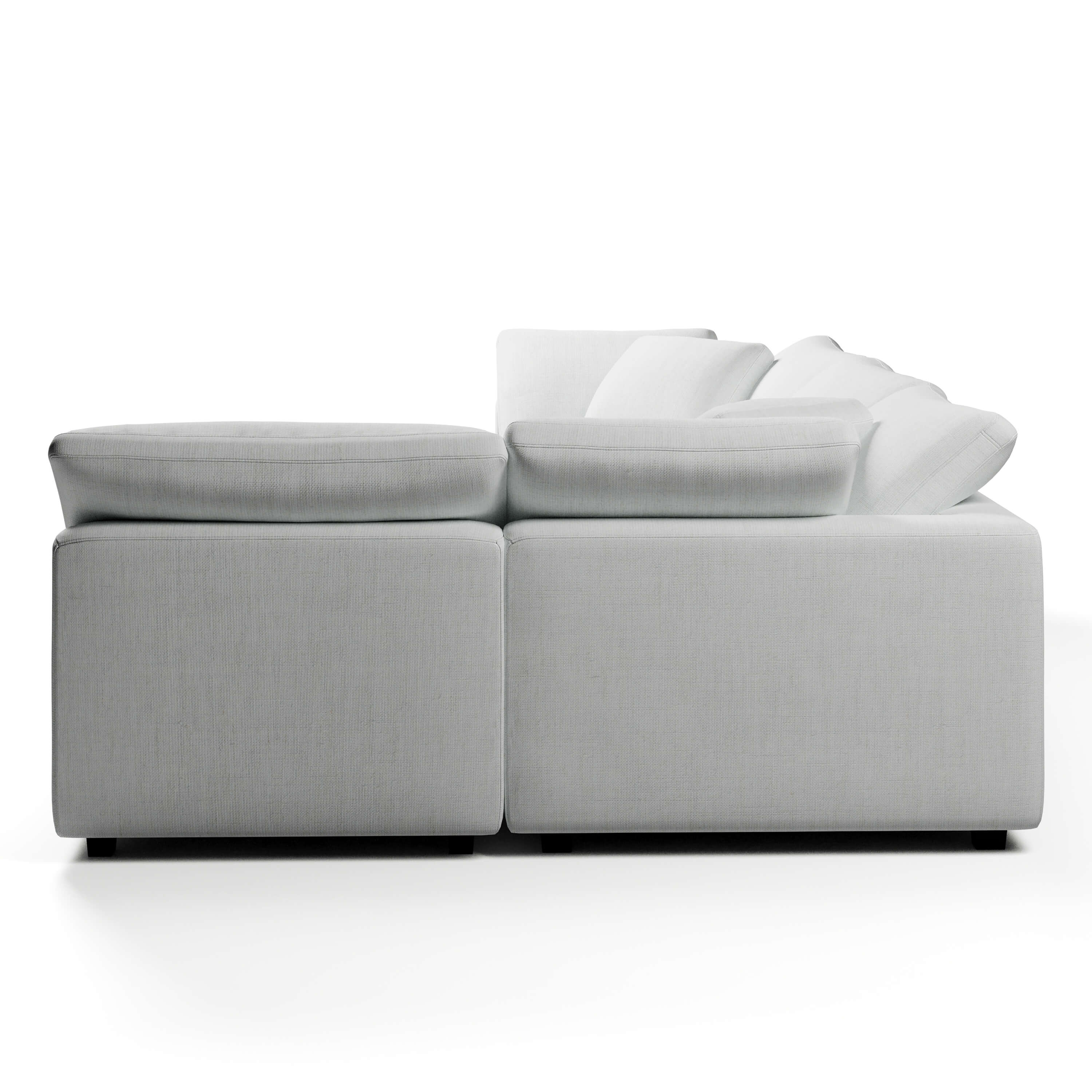 4-Seater Corner Sofa | L-Sectional Corner Sofa | Couch Haus