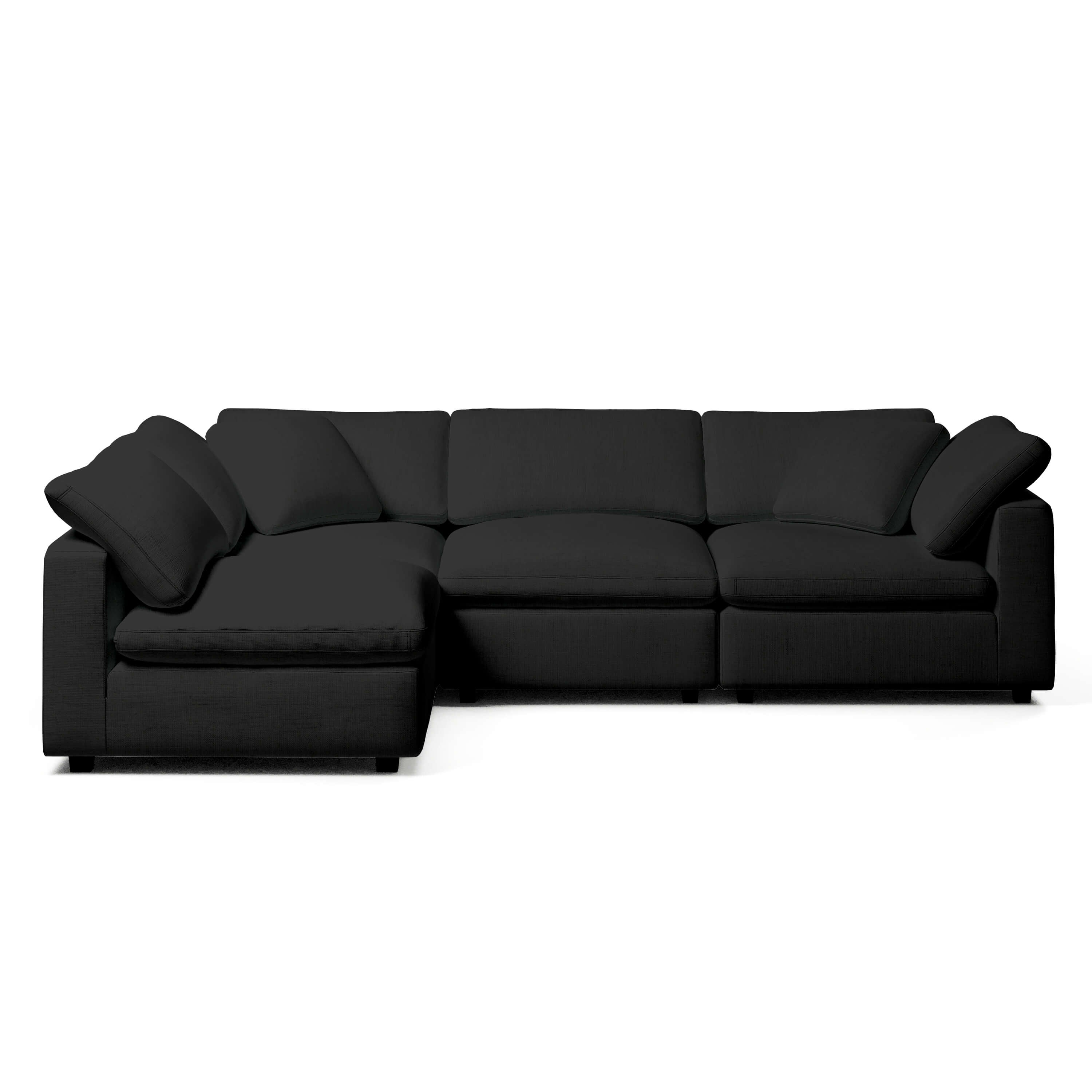 Comfy Modular Sofa - 4-Seater L-Sectional