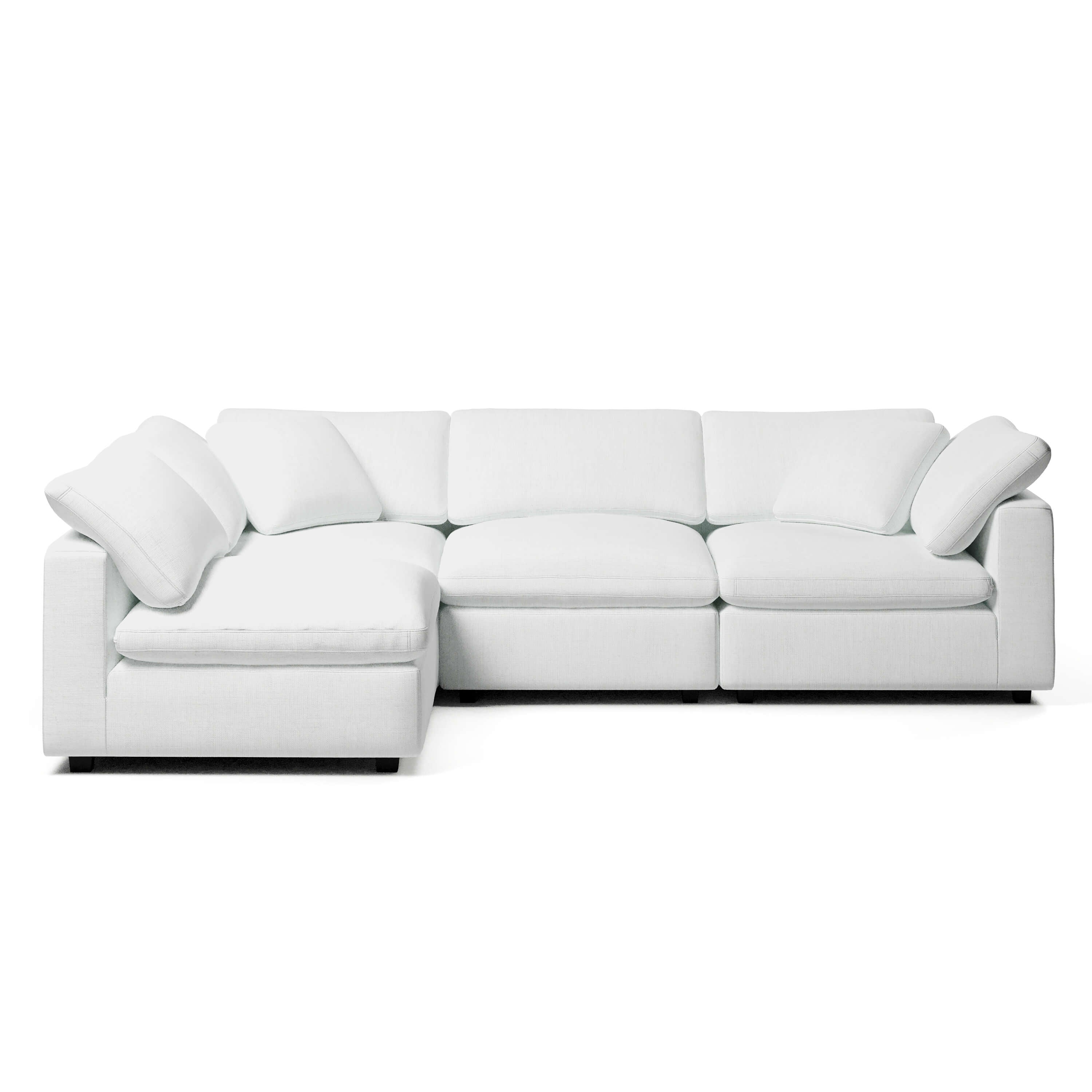 4-Seater Corner Sofa | L-Sectional Corner Sofa | Couch Haus