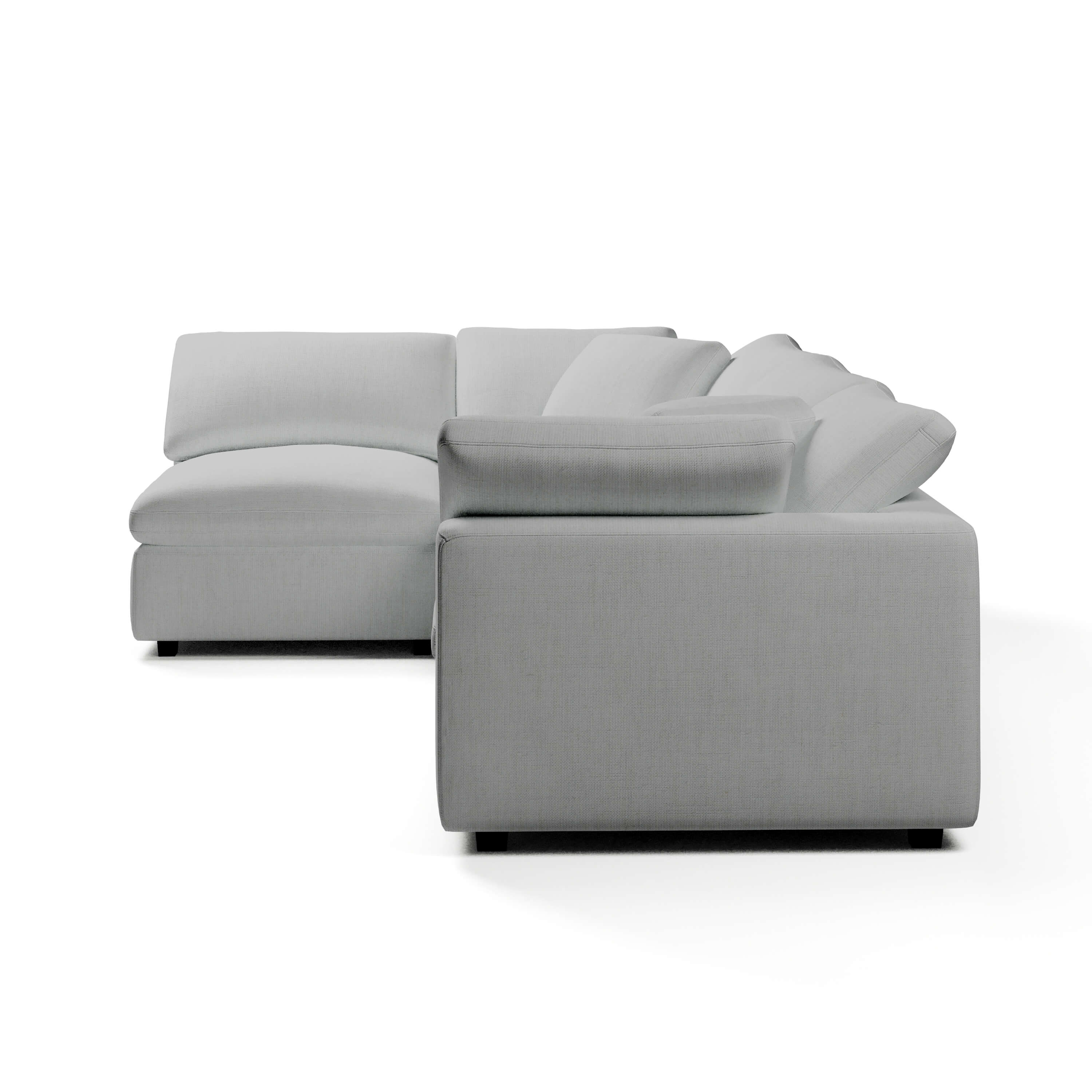 4-Seater Corner Sofa | L-Sectional Corner Sofa | Couch Haus