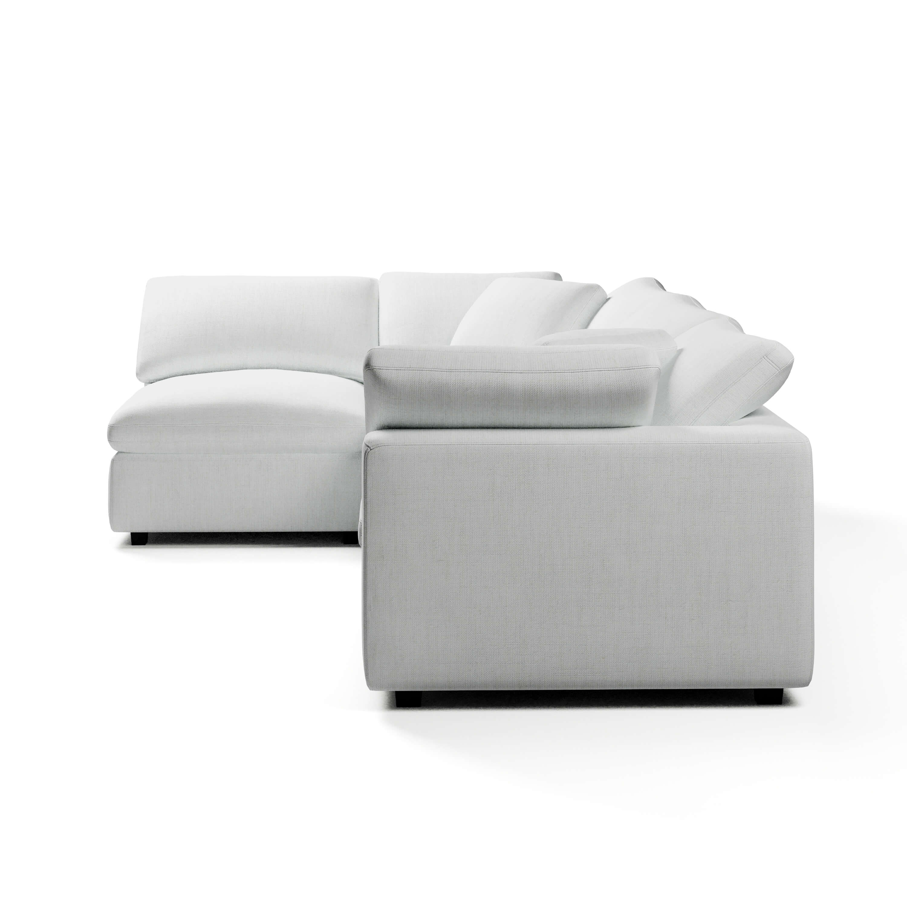 4-Seater Corner Sofa | L-Sectional Corner Sofa | Couch Haus