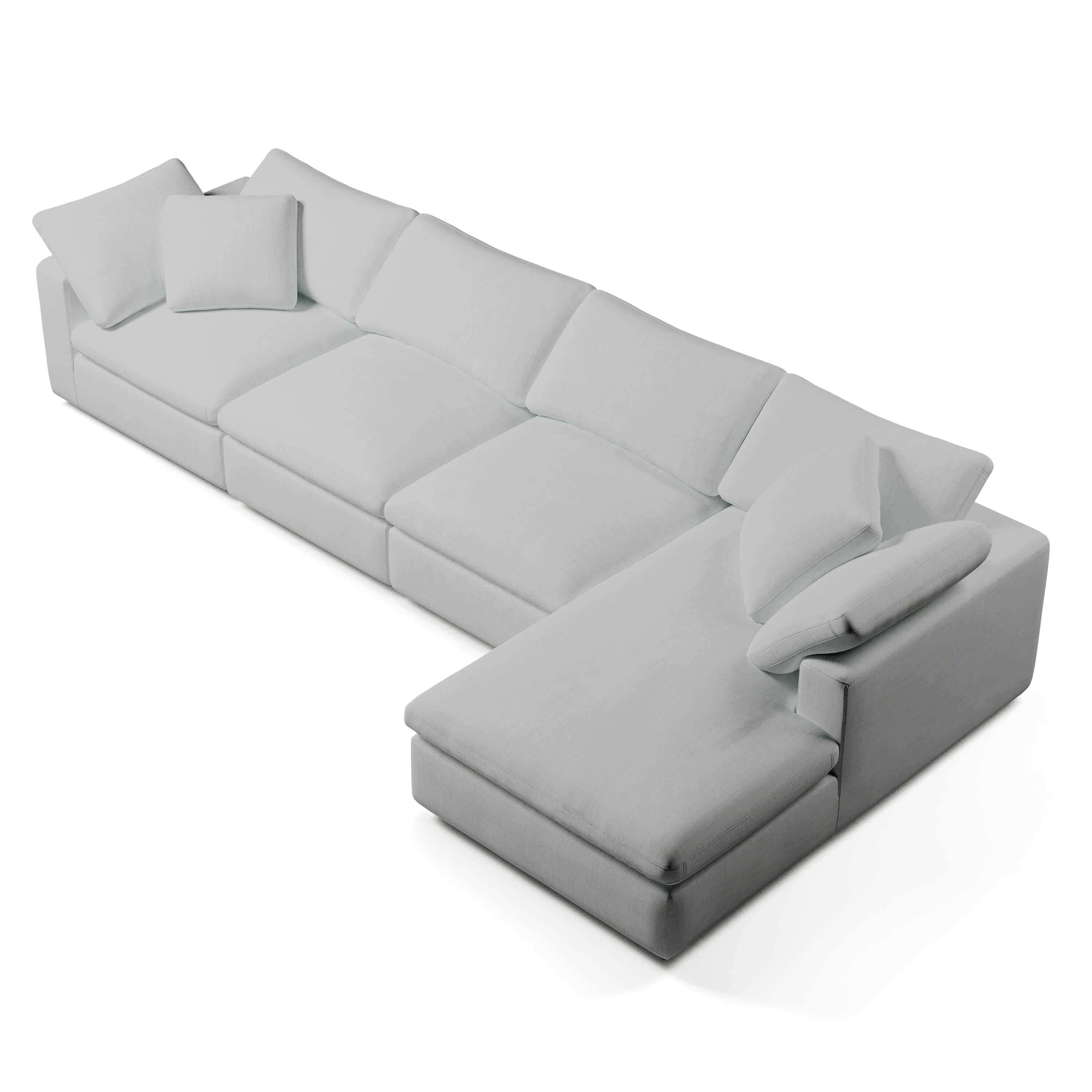 Chaise Sectional Sofa | Right Hand Facing Sofa | Couch Haus