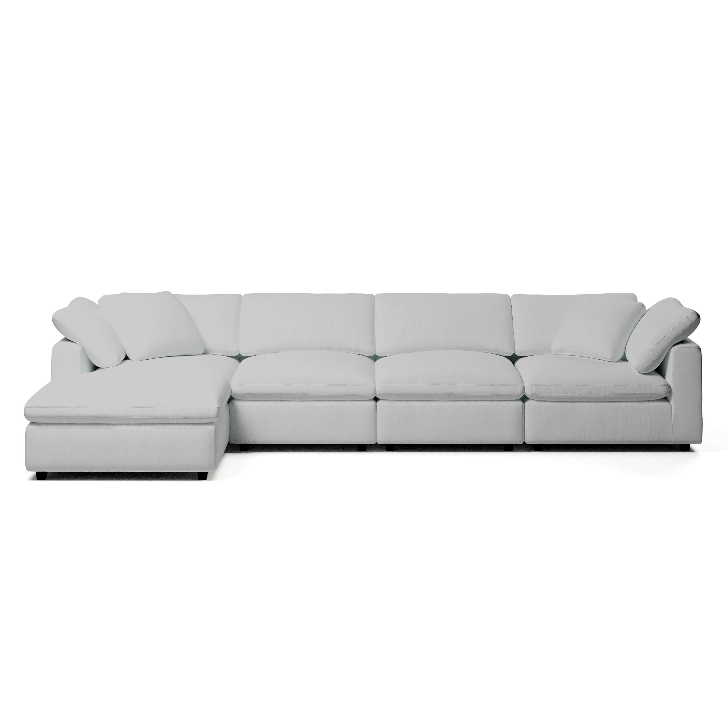 Chaise Sectional Modular Sofa | Left Hand Facing Sofa | Couch Haus