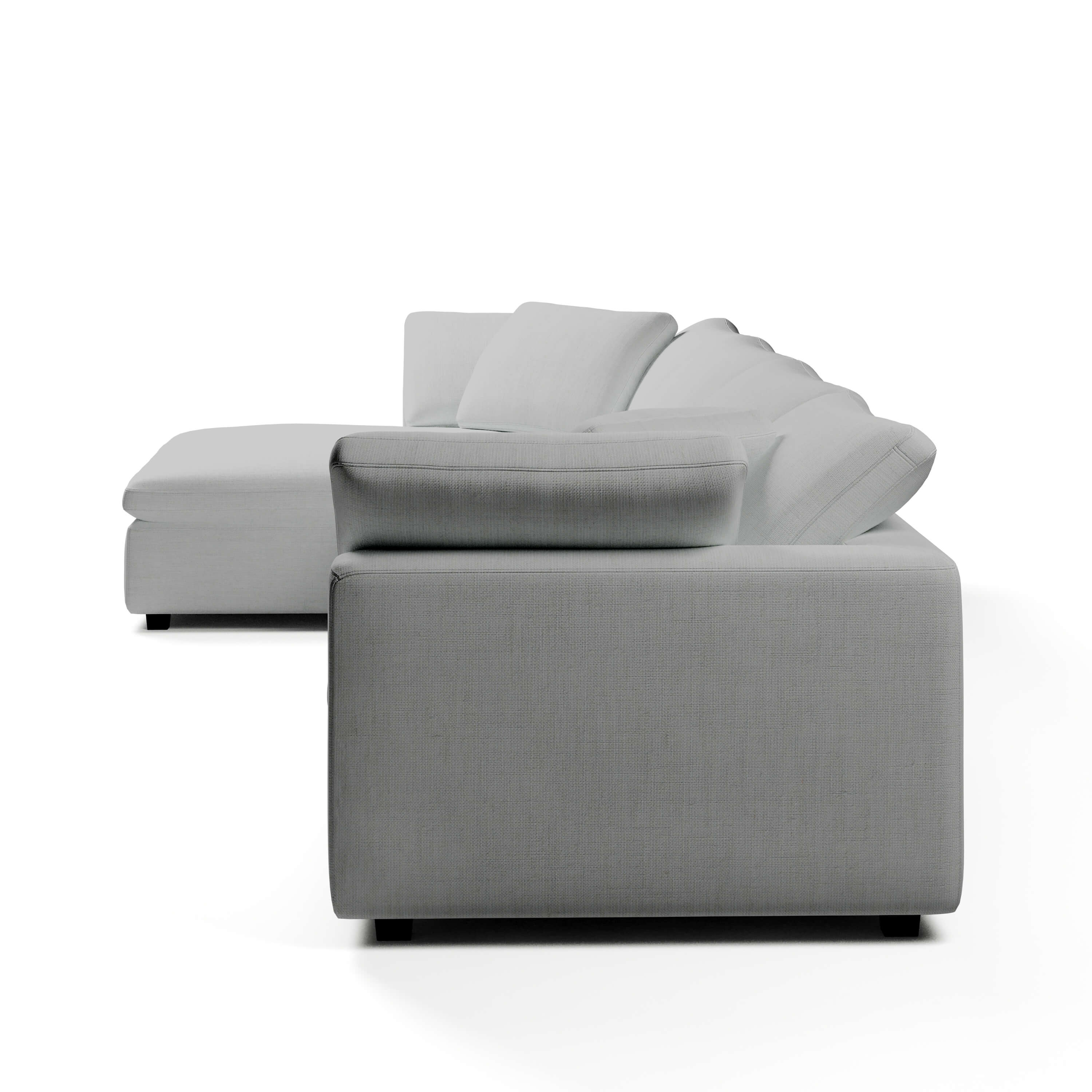 Chaise Sectional Modular Sofa | Left Hand Facing Sofa | Couch Haus