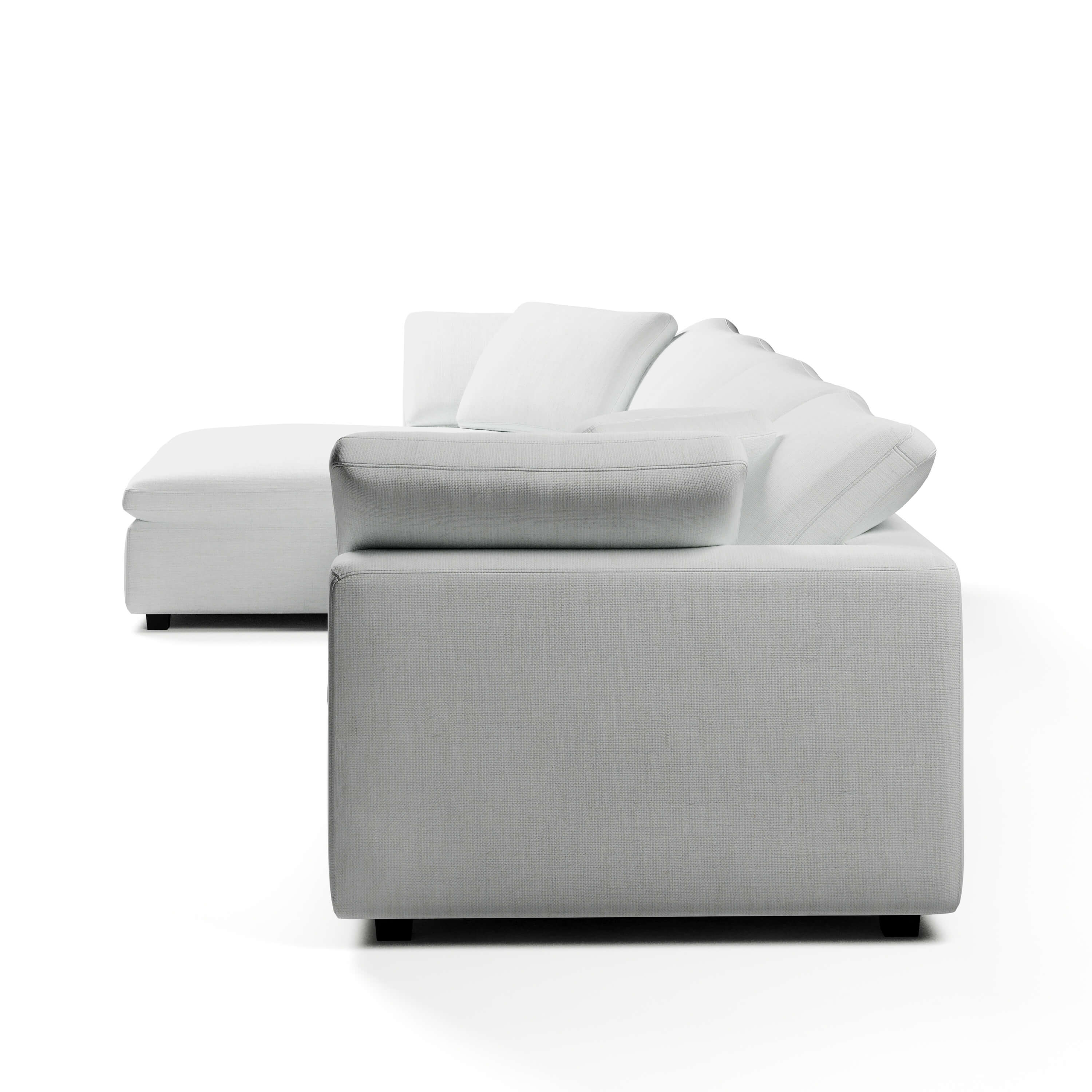 Chaise Sectional Modular Sofa | Left Hand Facing Sofa | Couch Haus