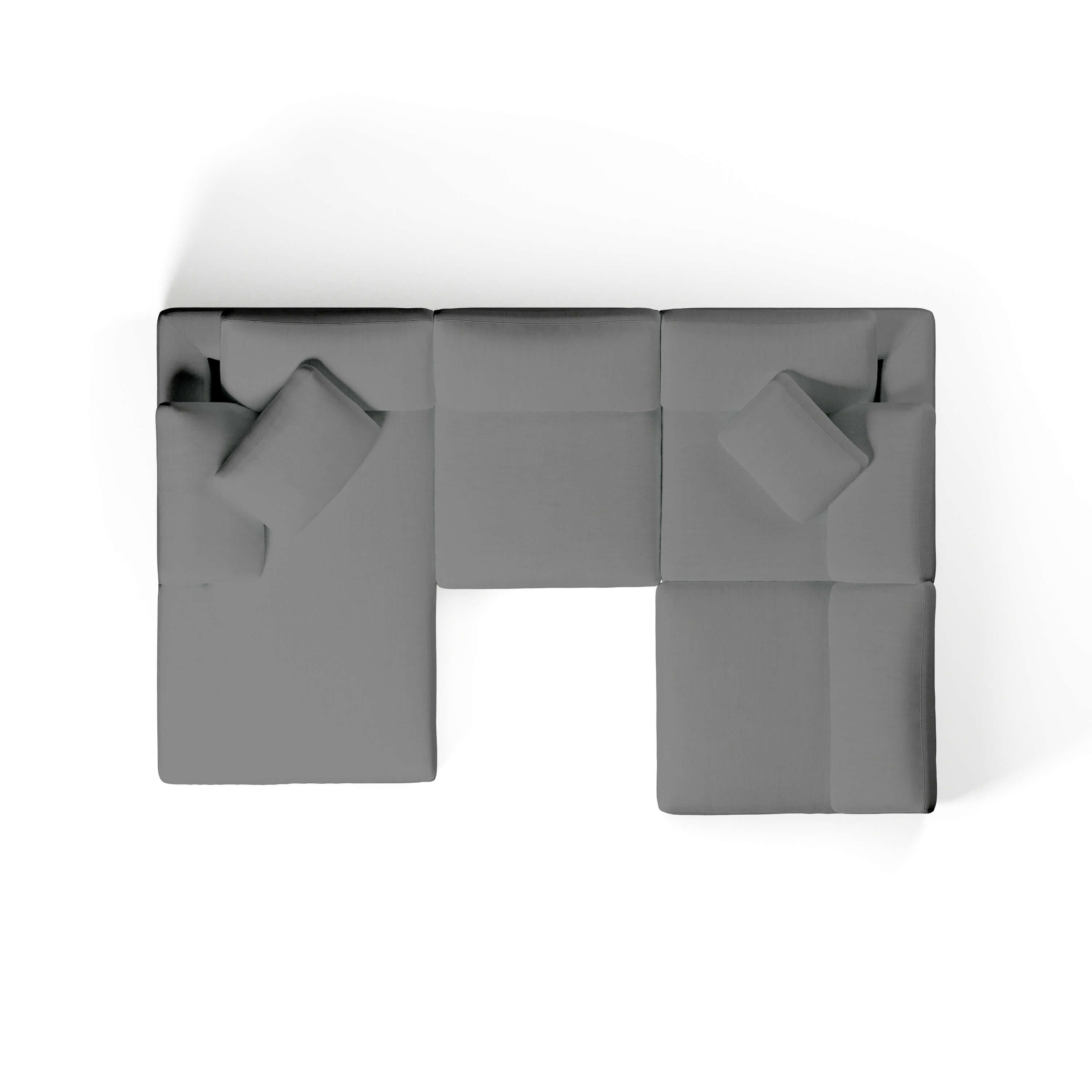 Chaise Sectional Modular Sofa | Left Hand Facing Sofa | Couch Haus