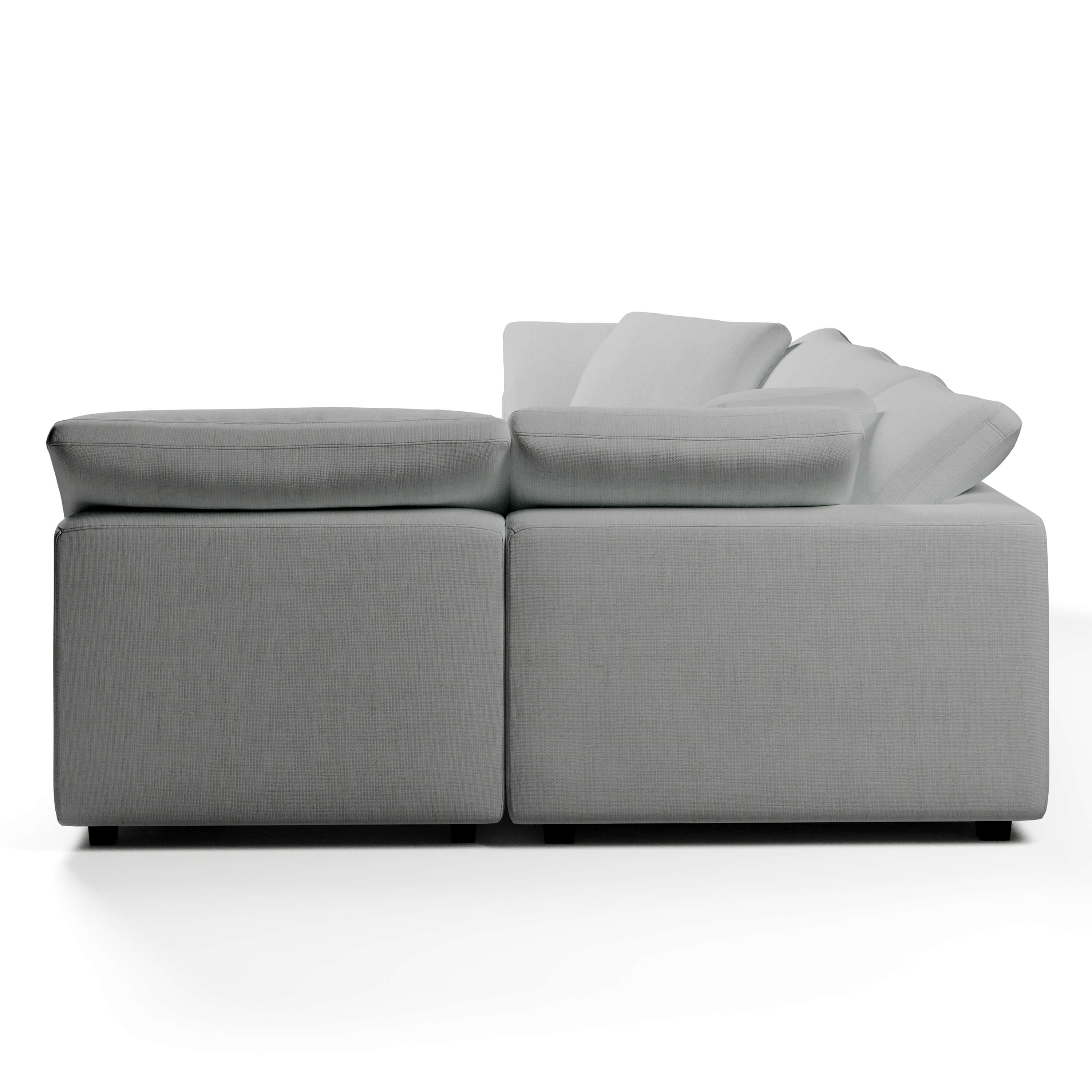 Chaise Sectional Modular Sofa | Left Hand Facing Sofa | Couch Haus