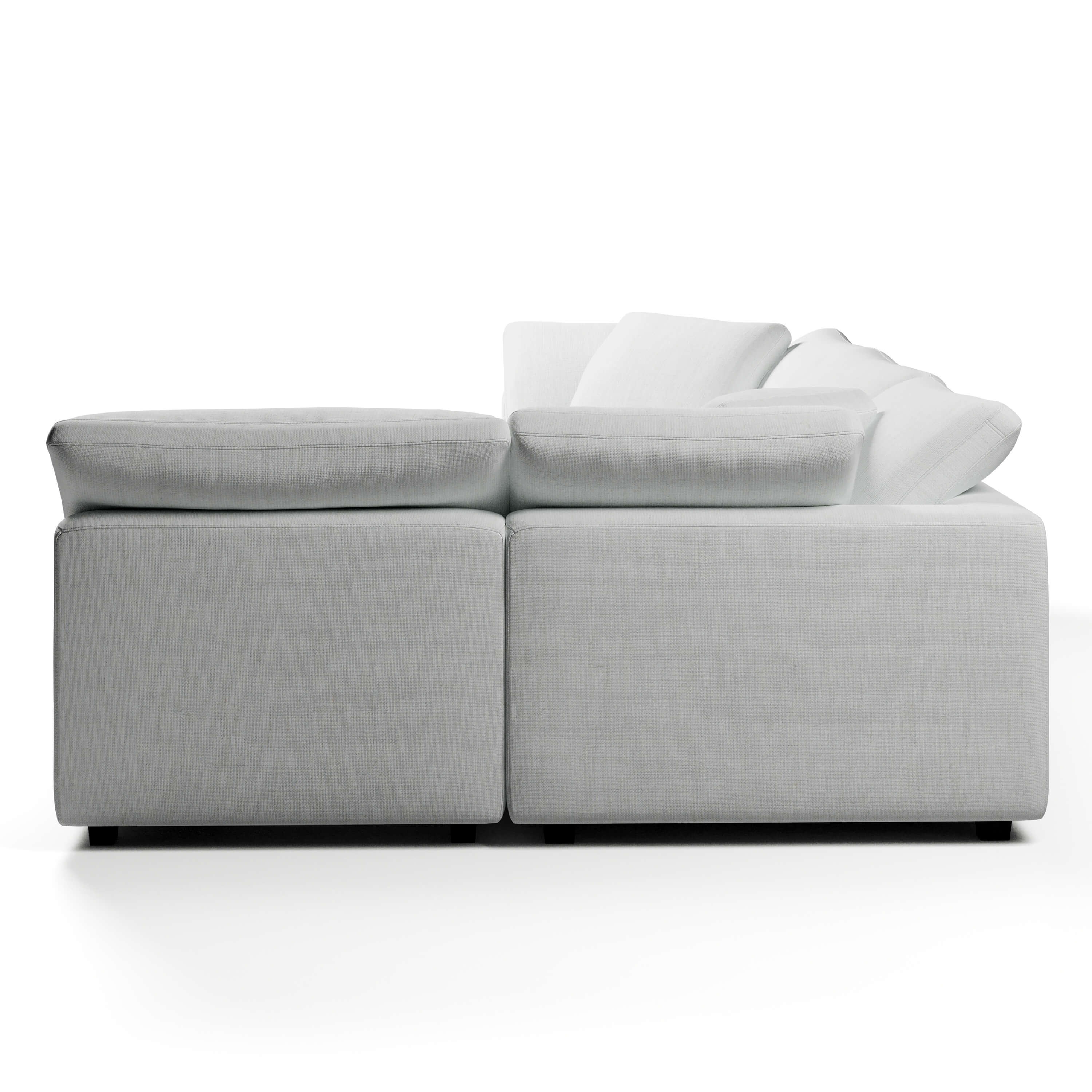 Chaise Sectional Modular Sofa | Left Hand Facing Sofa | Couch Haus