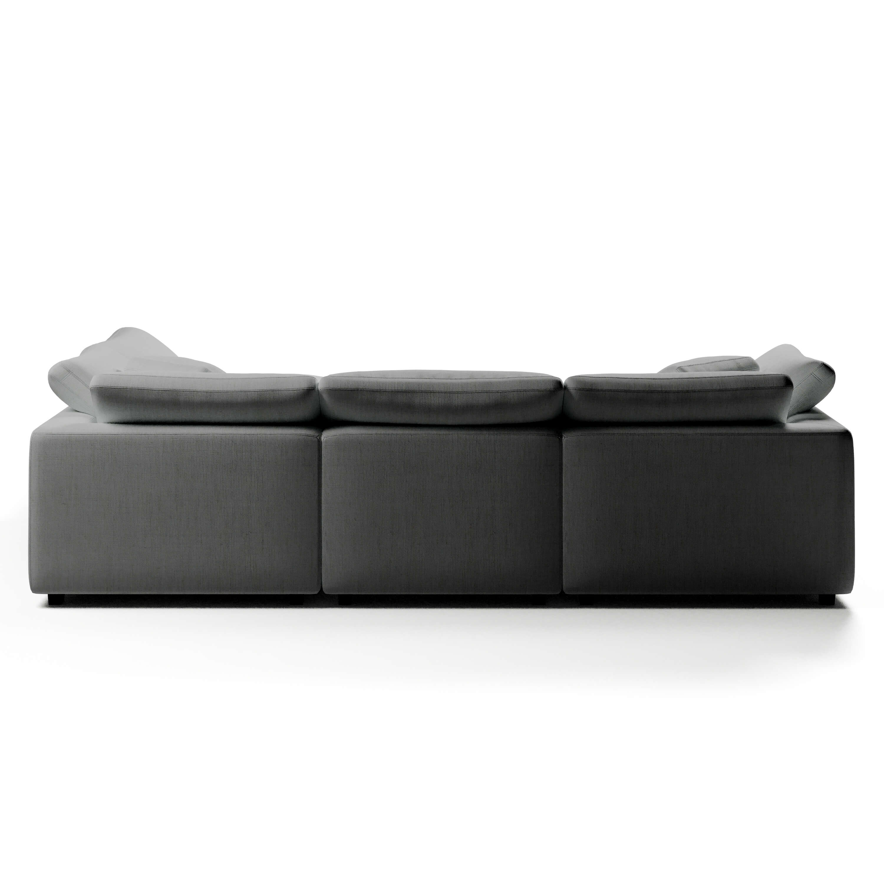 L-Shape Couch with Ottoman | Comfy Modular Sofa | Couch Haus