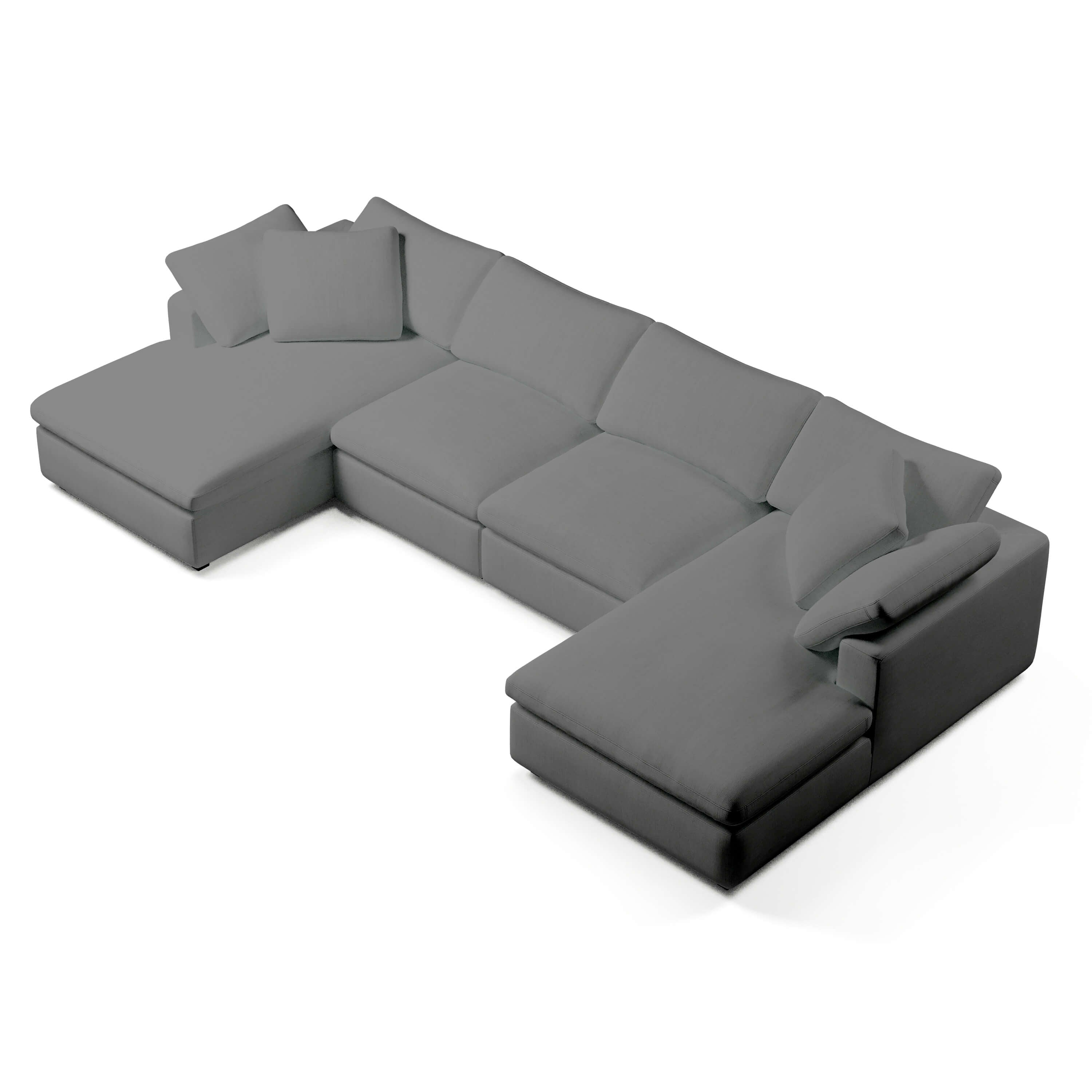 Modular Chaise Sofa | 4-Seater Chaise Sofa | Couch Haus