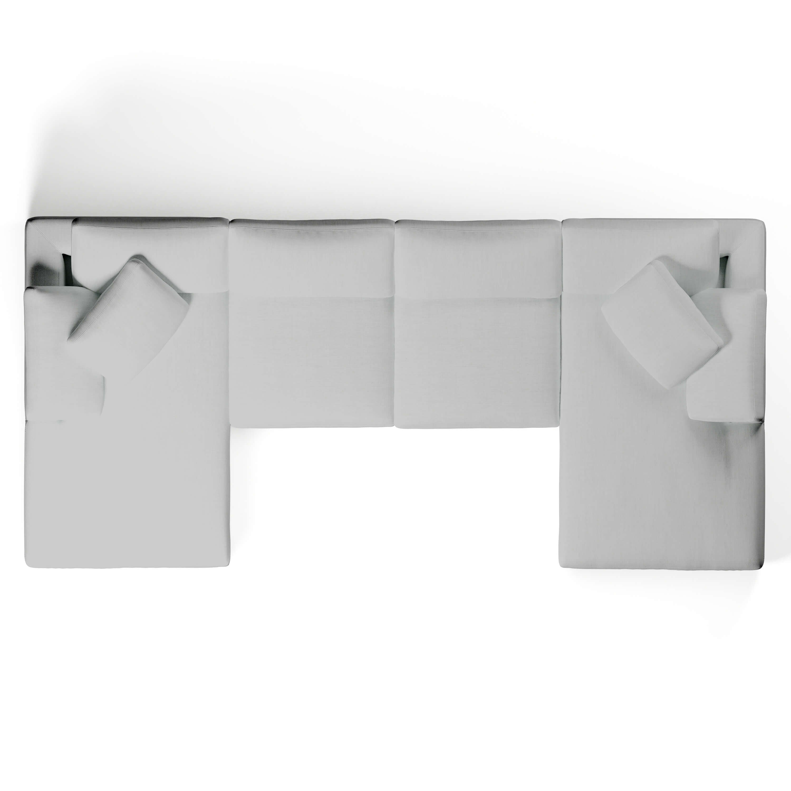 Modular Chaise Sofa | 4-Seater Chaise Sofa | Couch Haus