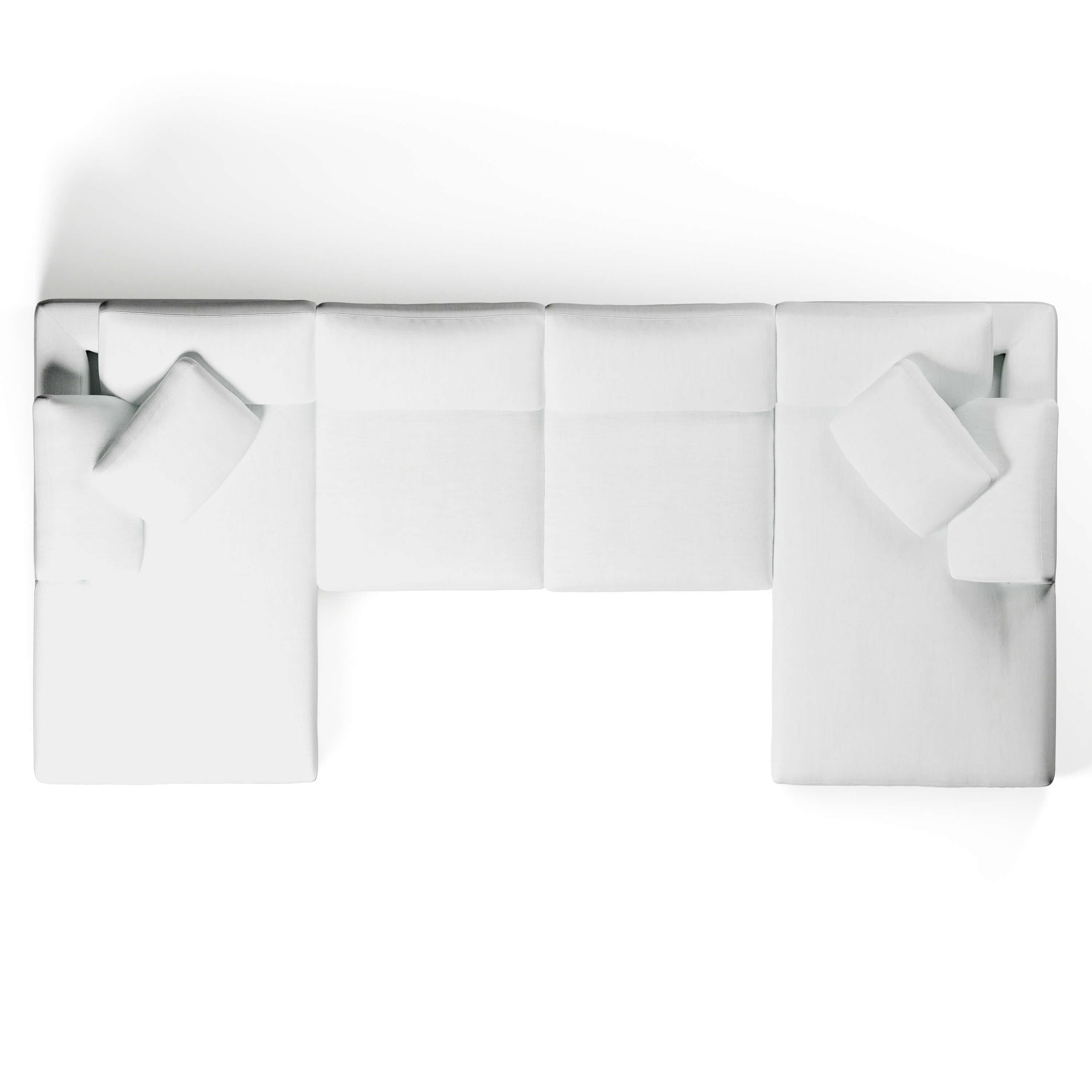 Modular Chaise Sofa | 4-Seater Chaise Sofa | Couch Haus