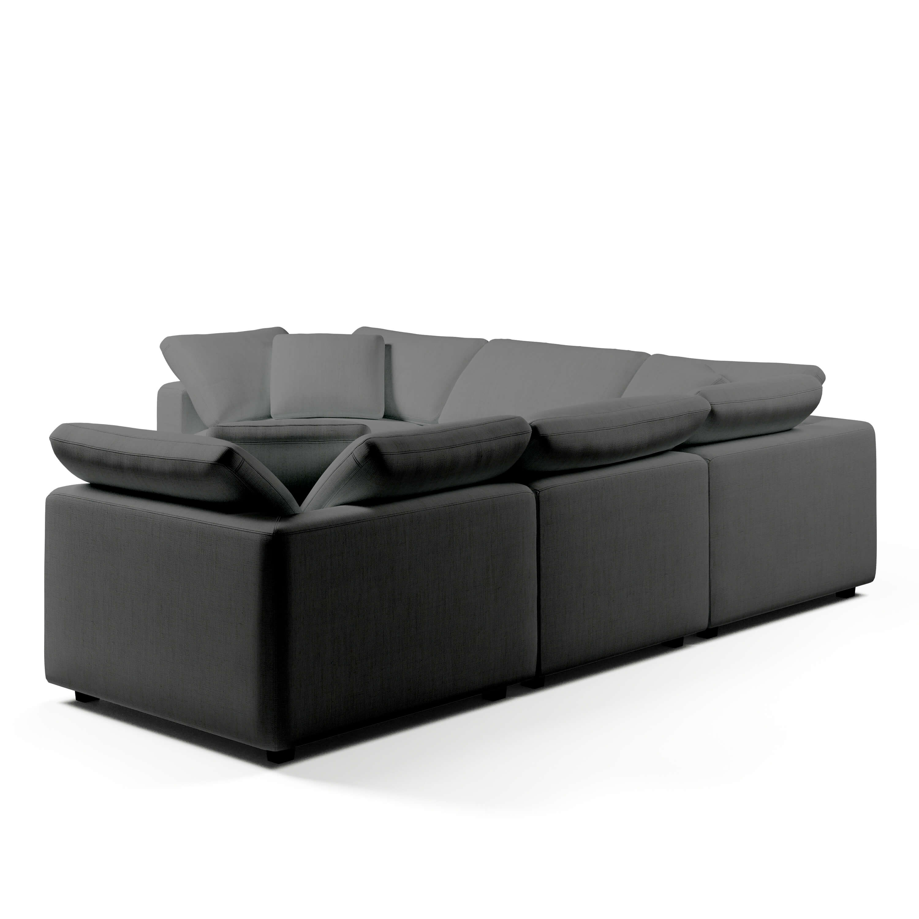 Comfortable L-Shaped Couch | Comfy L Couch | Couch Haus