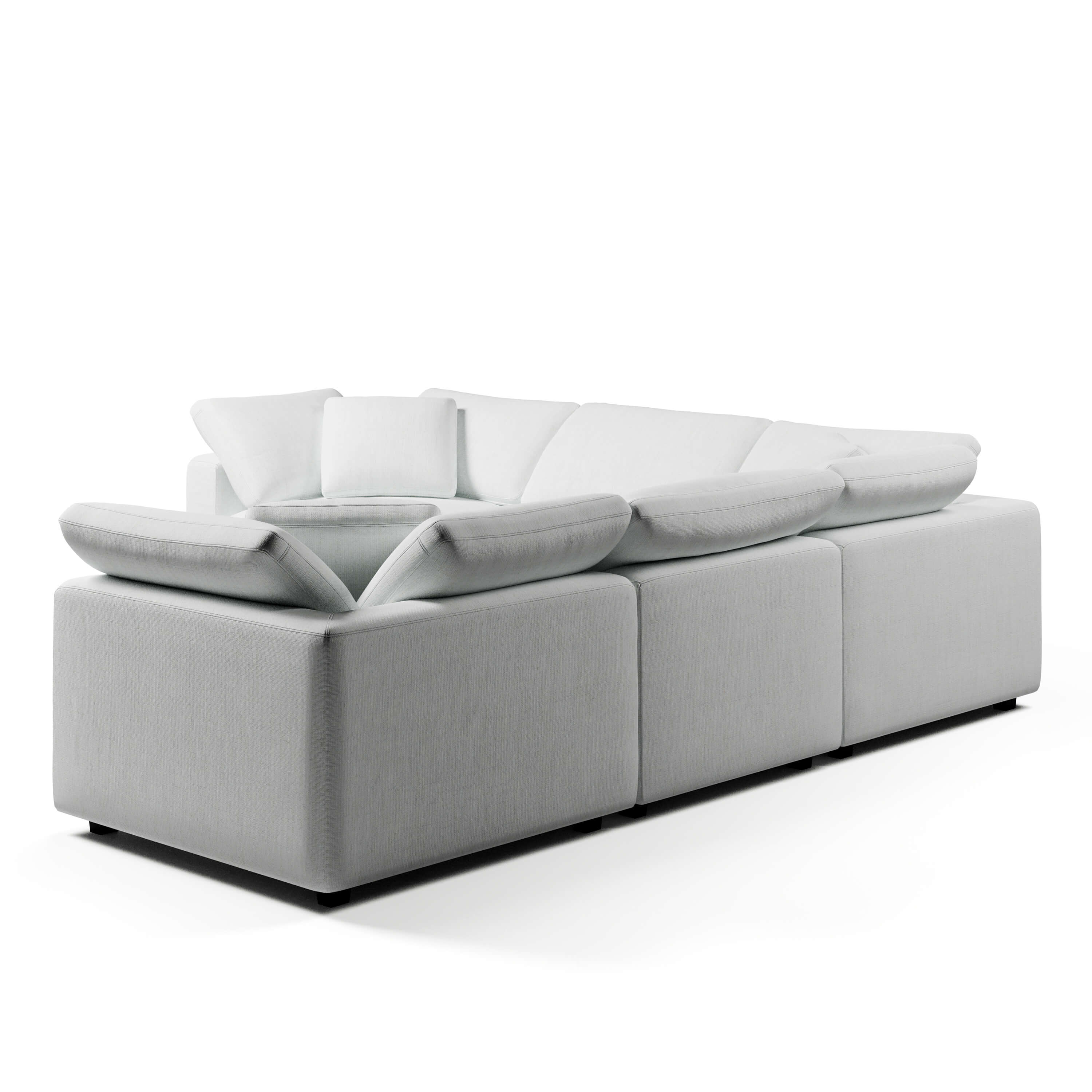 Comfortable L-Shaped Couch | Comfy L Couch | Couch Haus