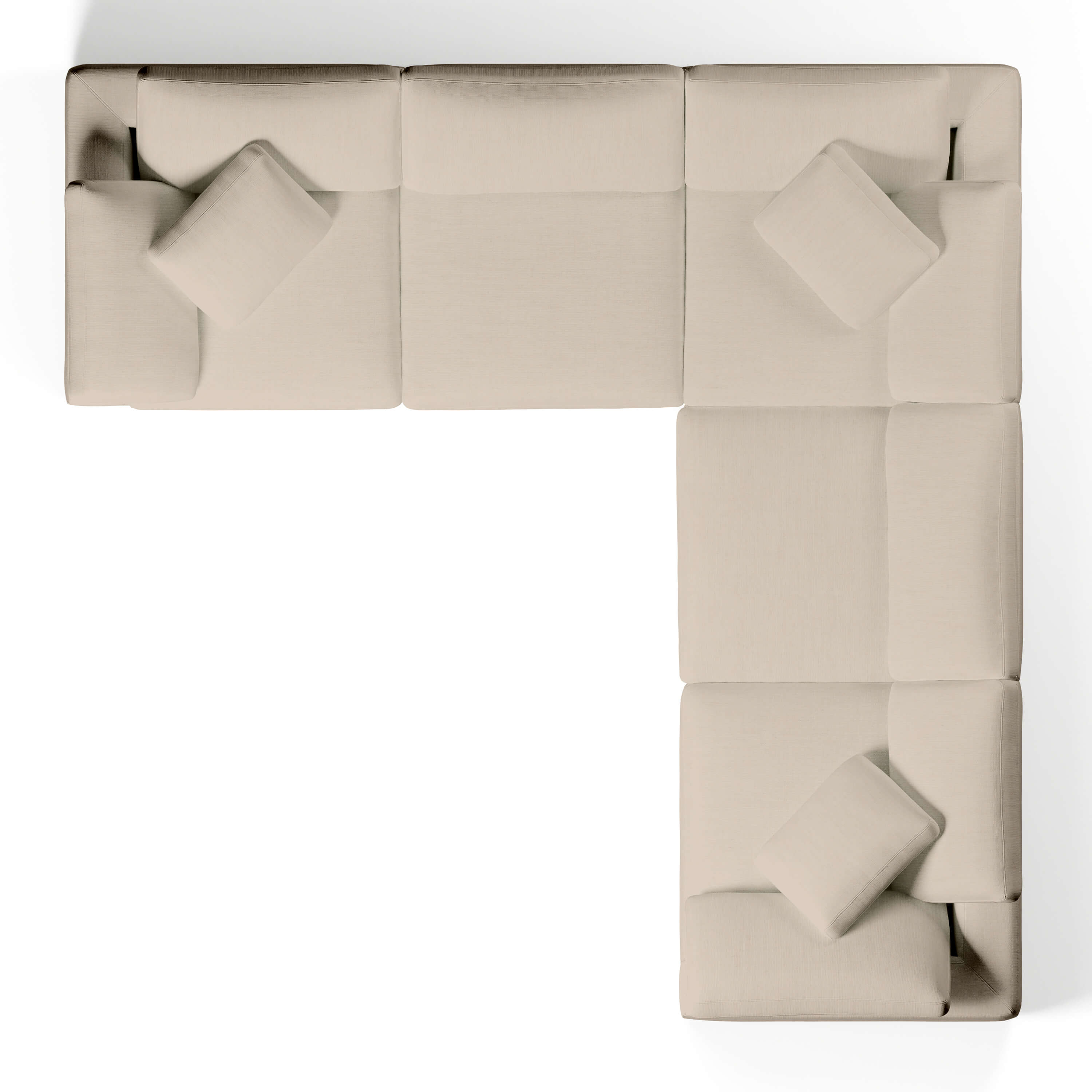 Comfortable L-Shaped Couch | Comfy L Couch | Couch Haus