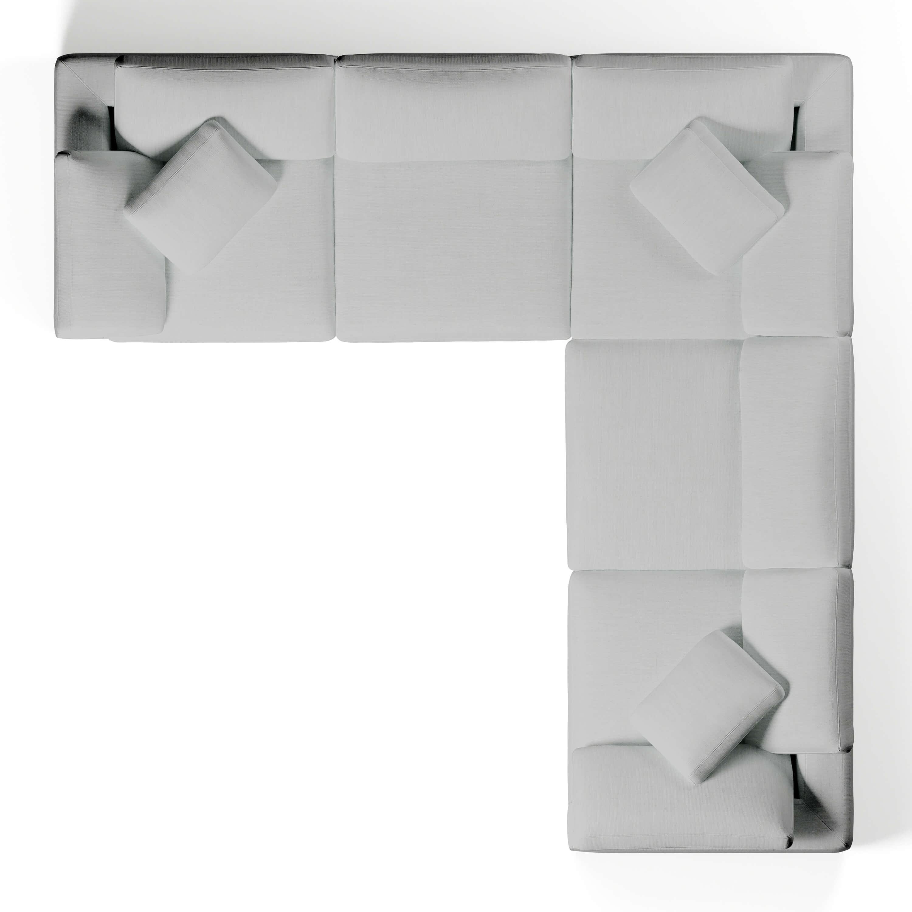 Comfortable L-Shaped Couch | Comfy L Couch | Couch Haus