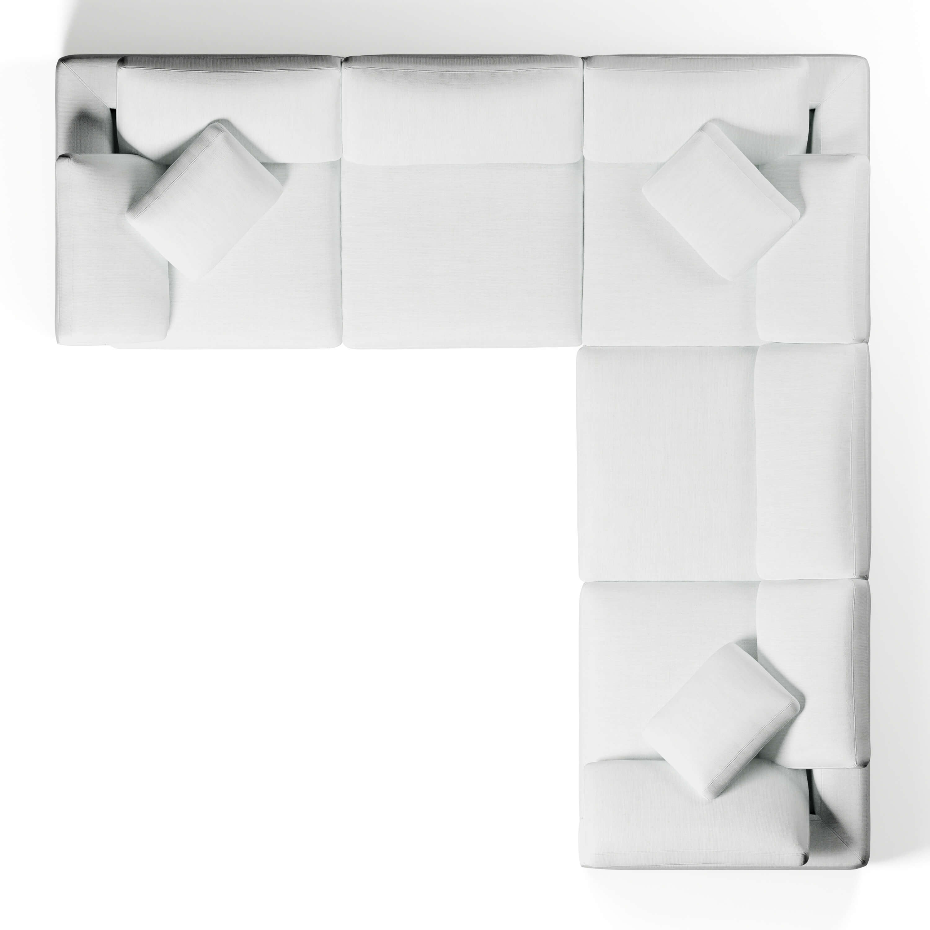 Comfortable L-Shaped Couch | Comfy L Couch | Couch Haus