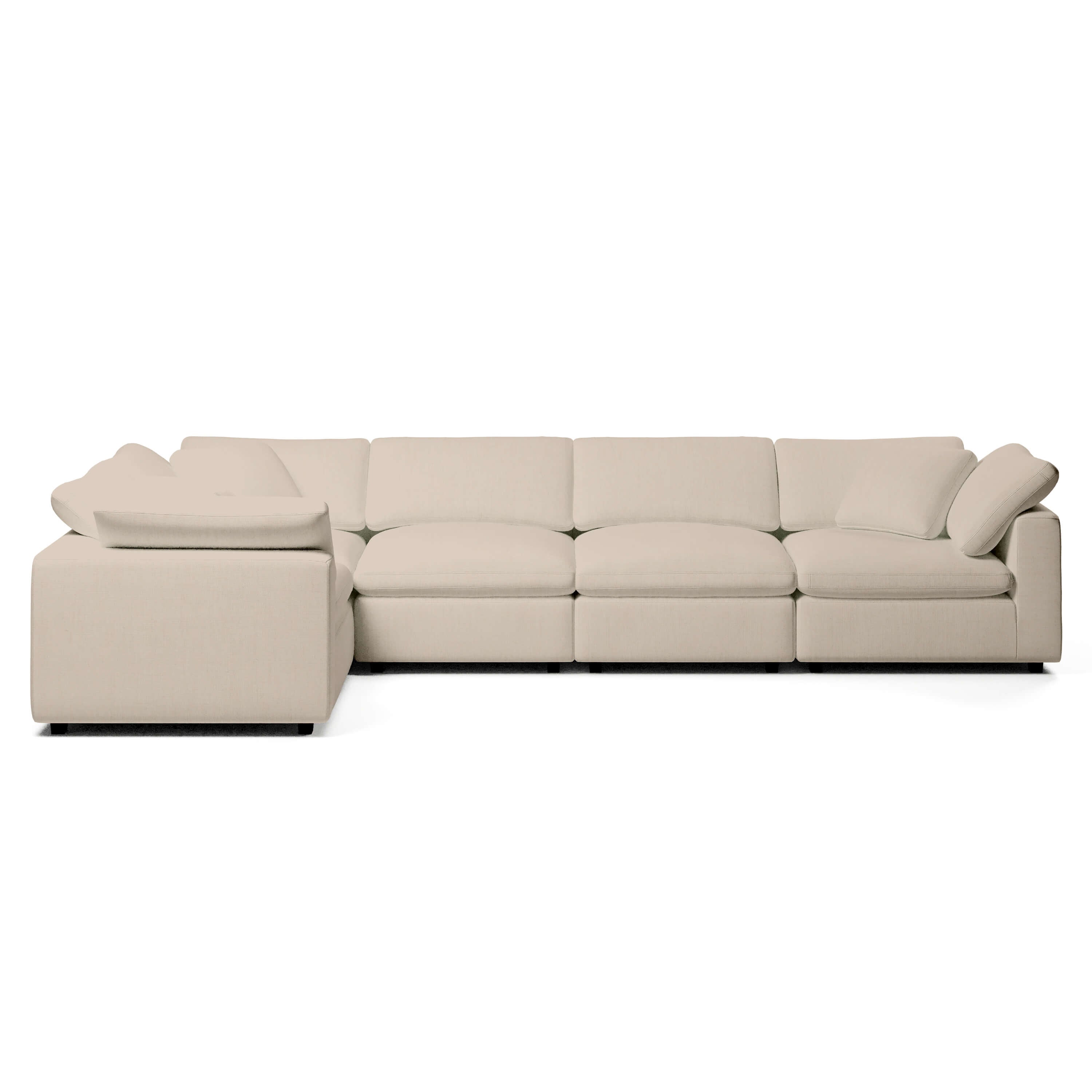 Comfortable L-Shaped Couch | Comfy L Couch | Couch Haus