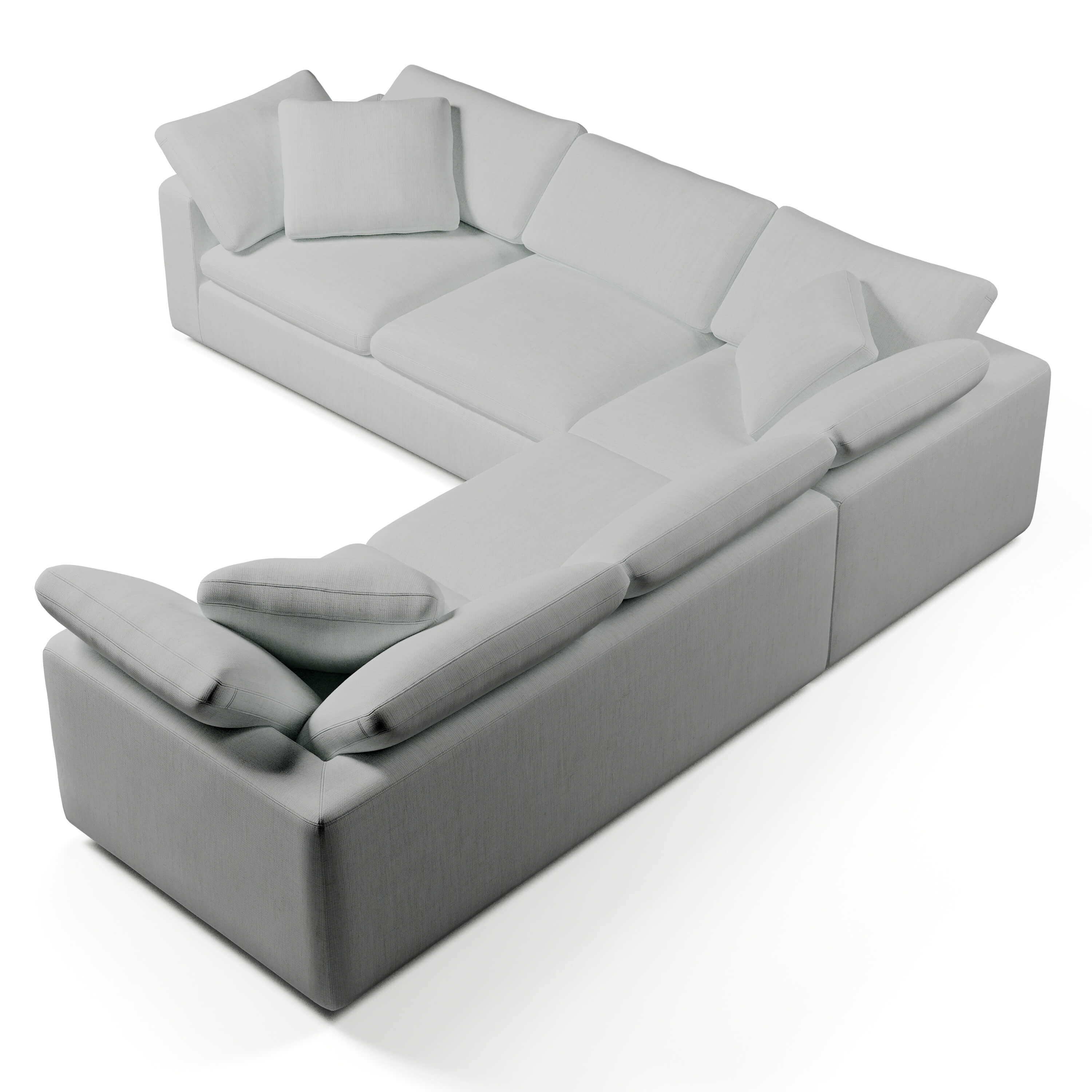 Most Comfortable L-Shaped Couch | Most L-Shaped Couch | Couch Haus