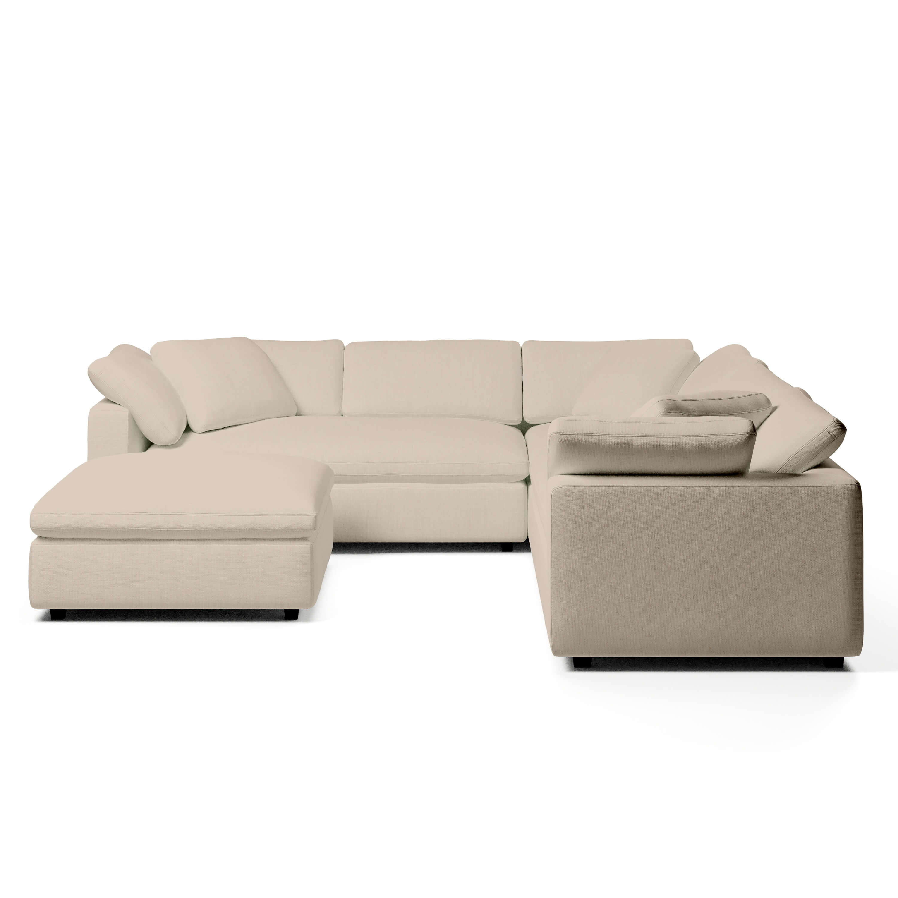 Sectional Sofa and Ottoman | Sofa and Ottoman | Couch Haus