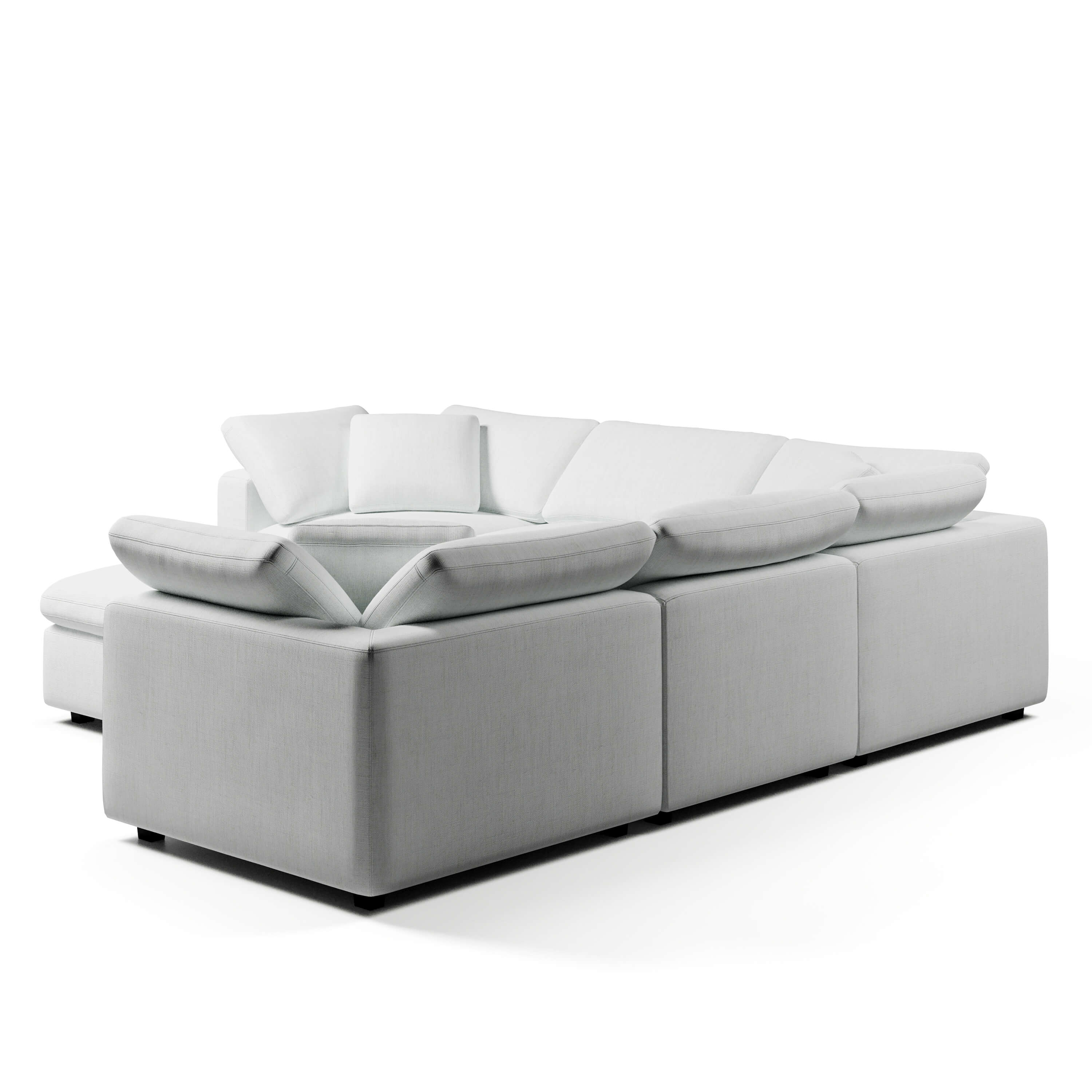 Sectional Sofa and Ottoman | Sofa and Ottoman | Couch Haus