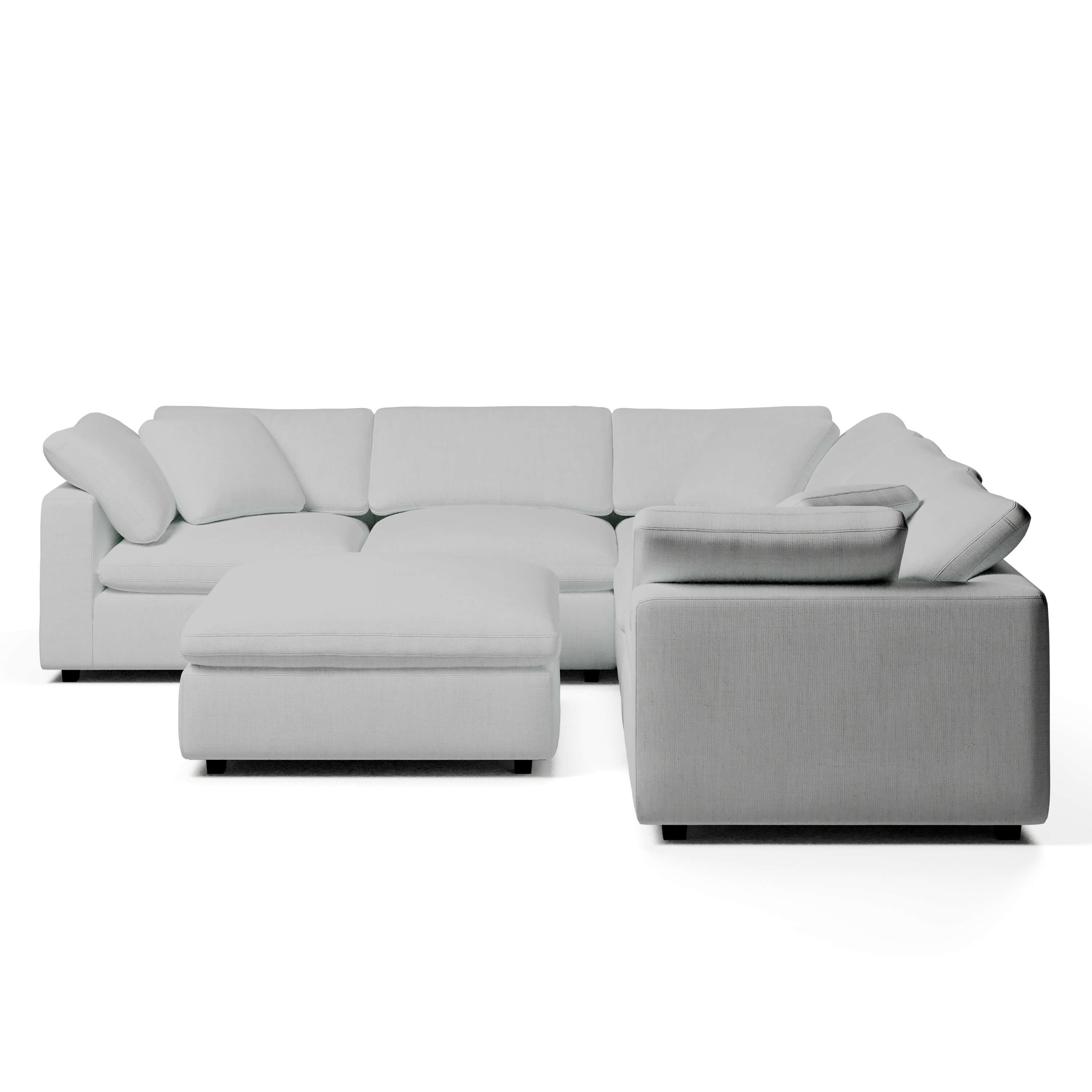 Sectional Sofa and Ottoman | Sofa and Ottoman | Couch Haus