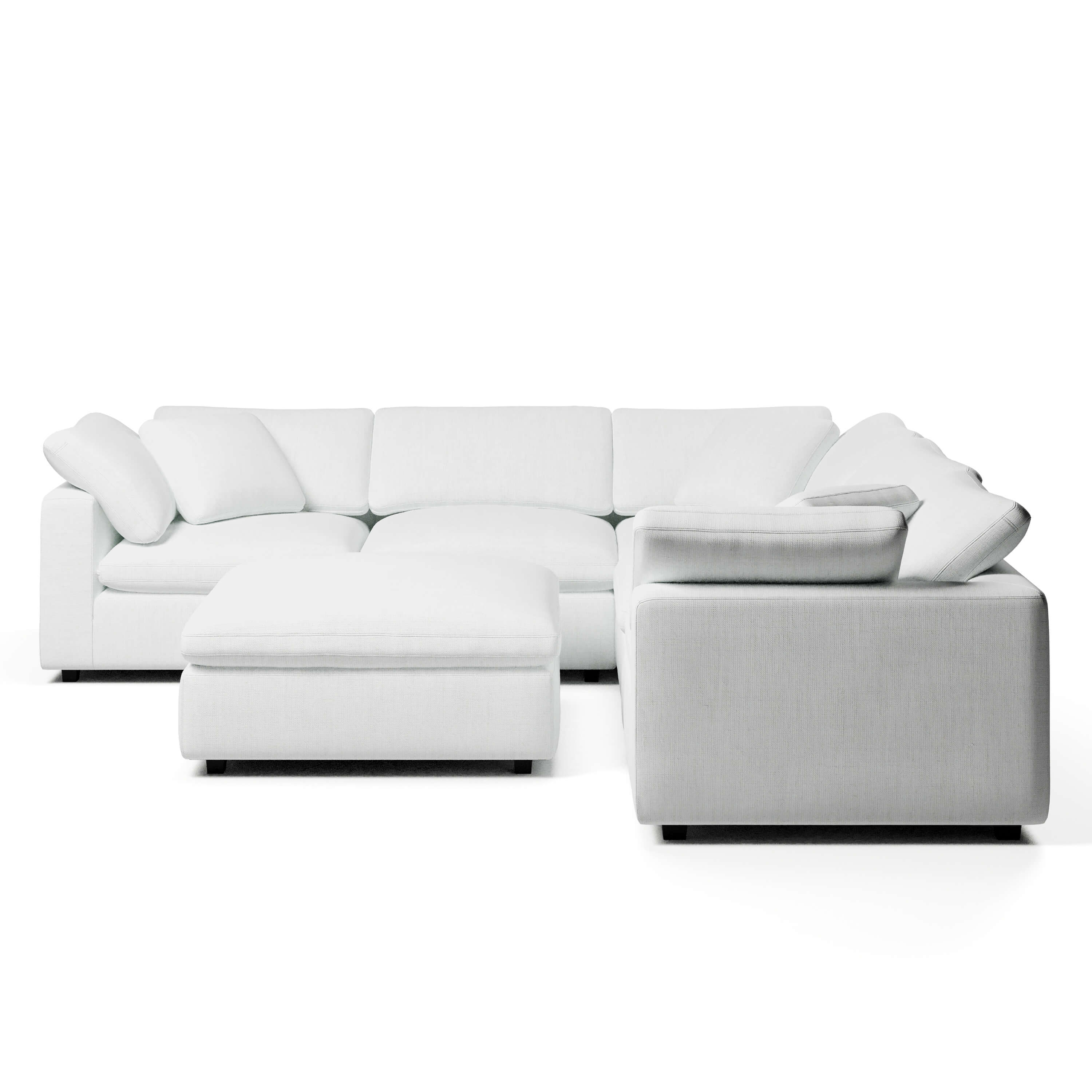 Sectional Sofa and Ottoman | Sofa and Ottoman | Couch Haus
