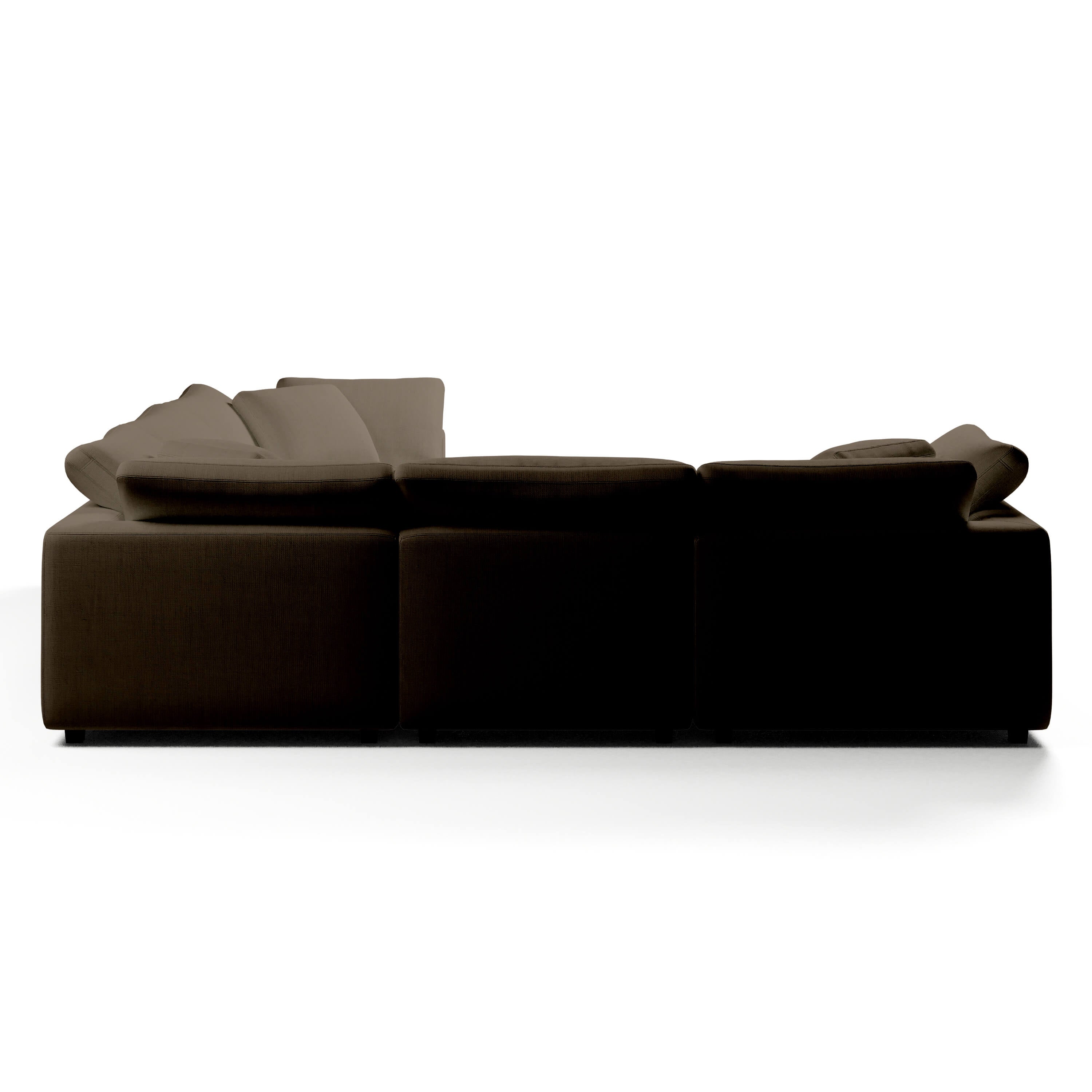 Comfy Modular Sofa - 5-Seater & Ottoman