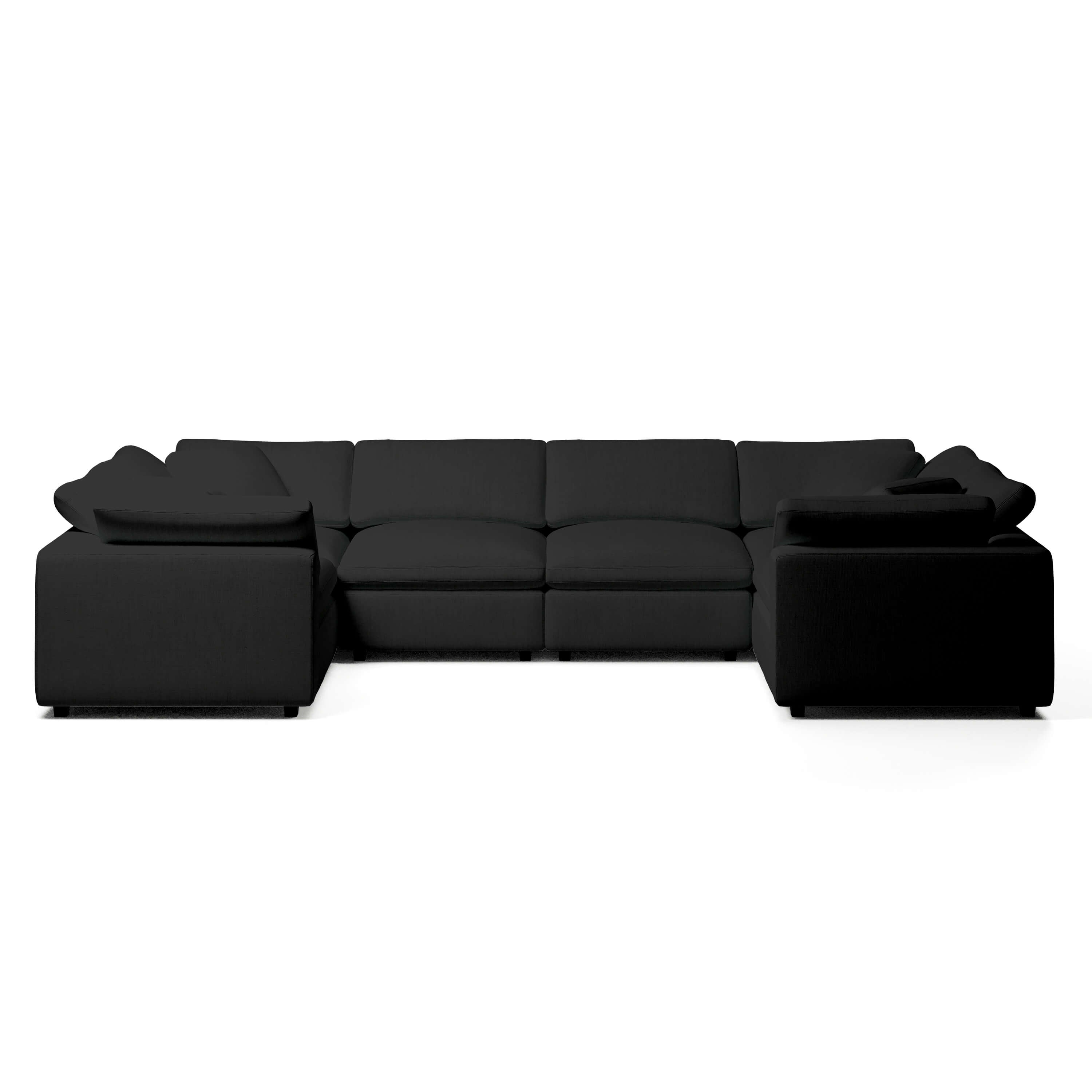 Comfy Modular Sofa - 6-Seater U-Sectional