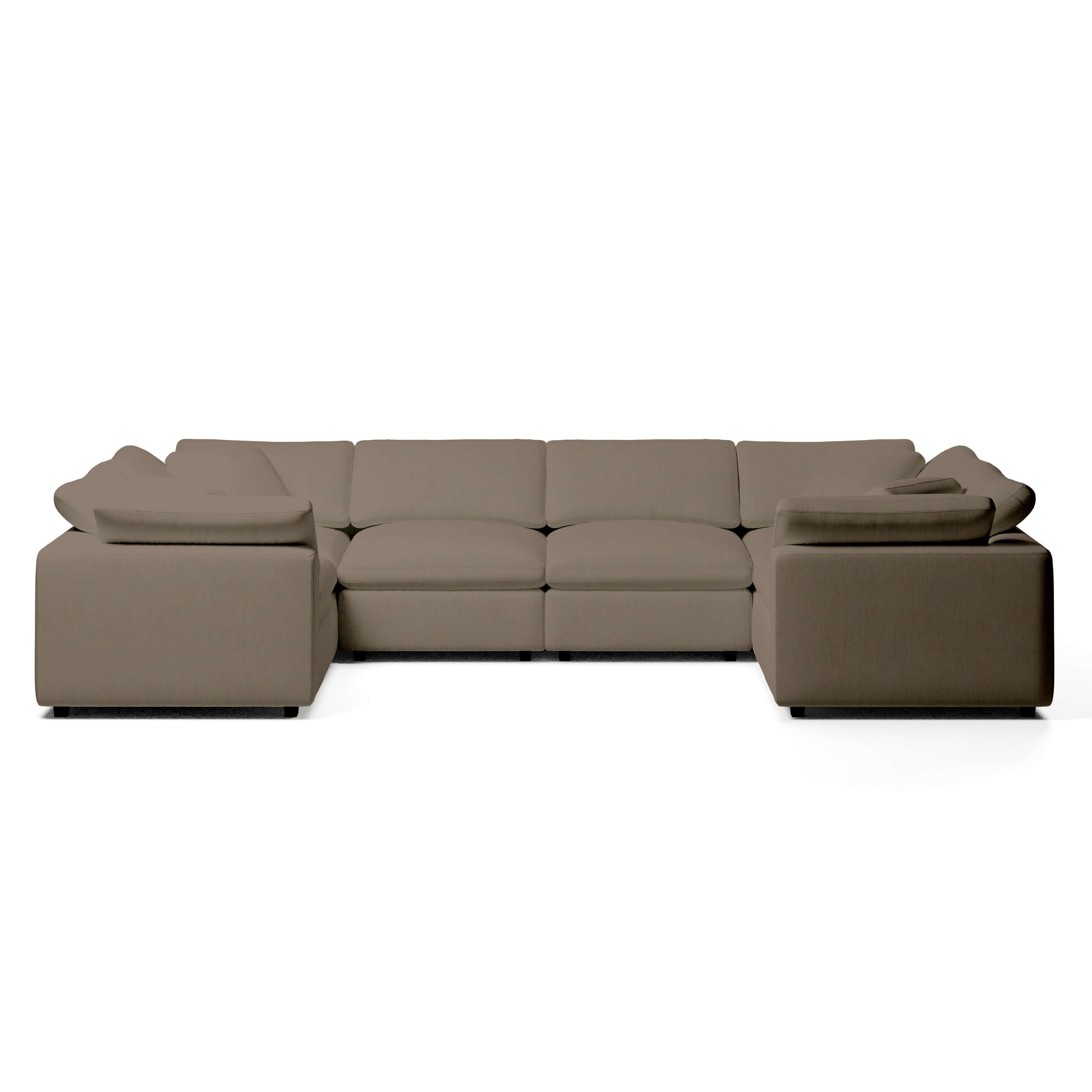 U-Shaped Modular Sofa | Soft Modular Sofa | Couch Haus