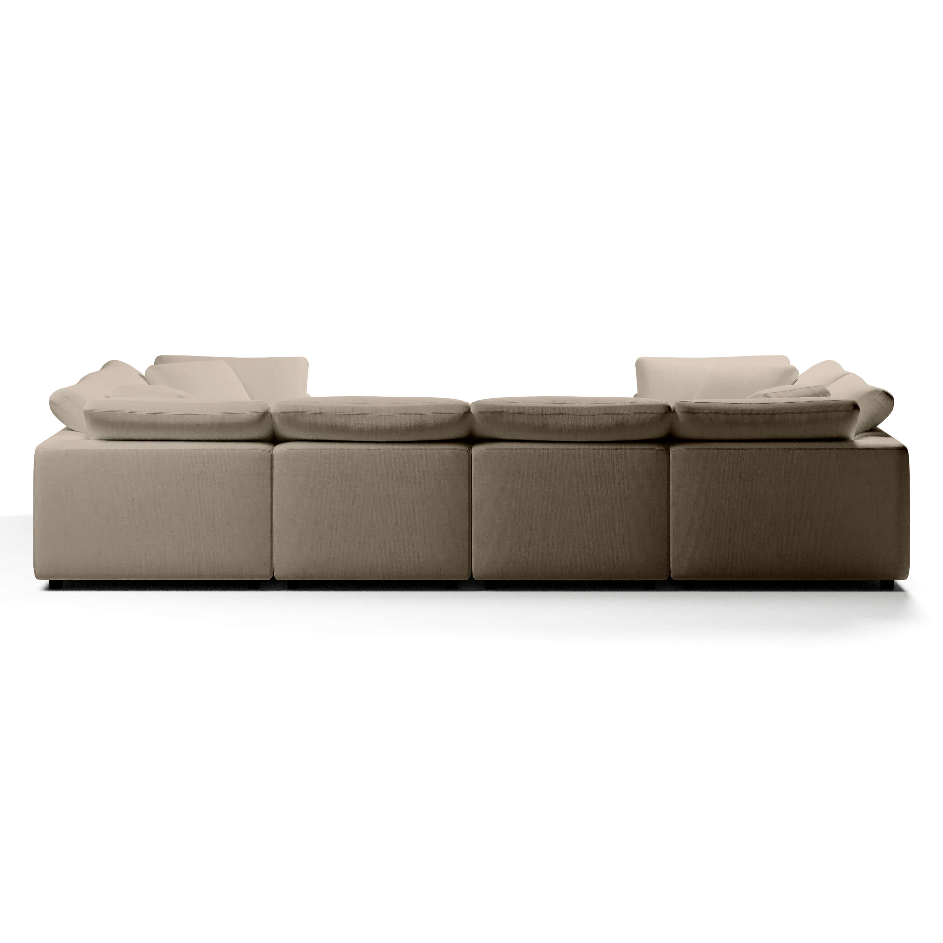 Comfy Modular Sofa - 6-Seater U-Sectional