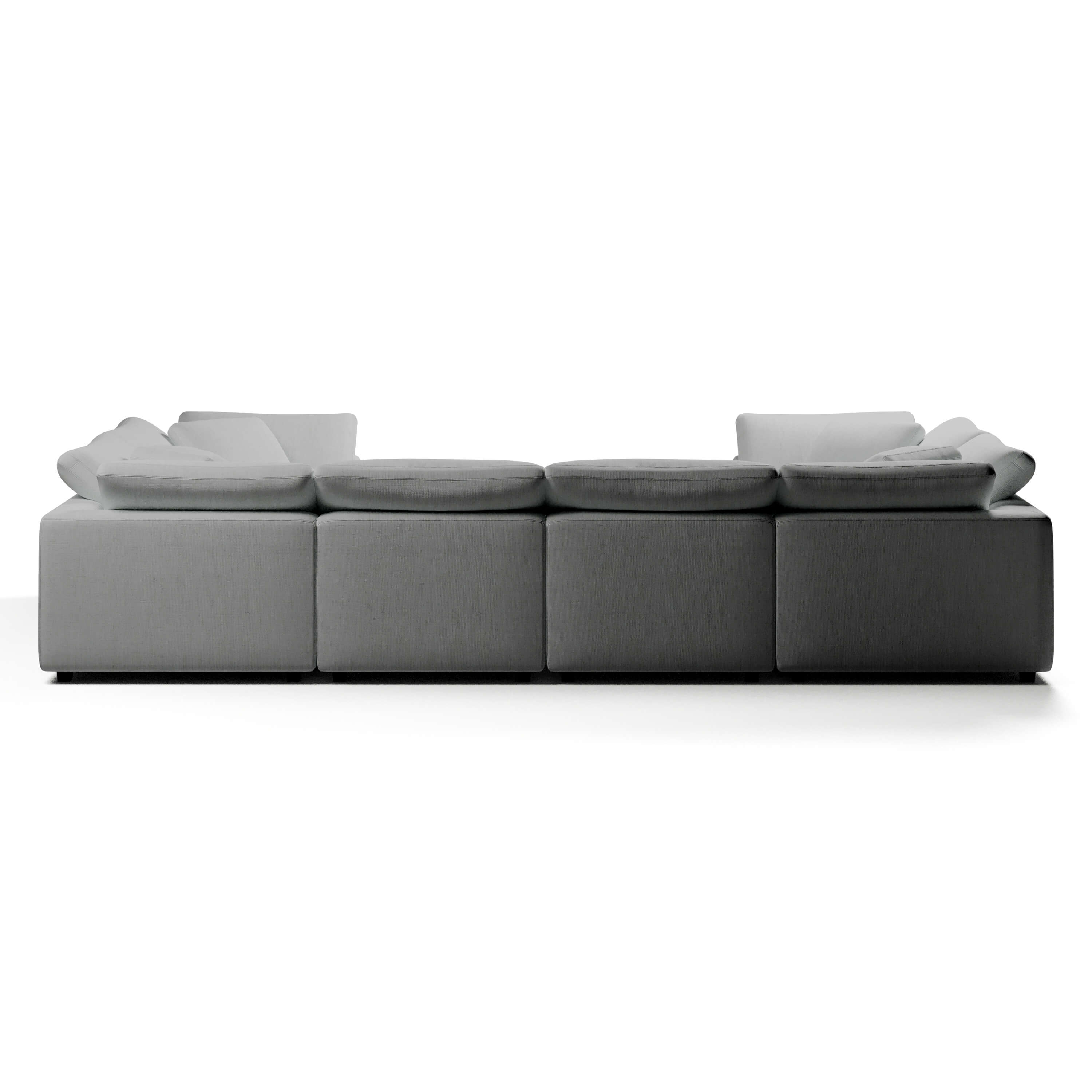 U-Shaped Modular Sofa | Soft Modular Sofa | Couch Haus